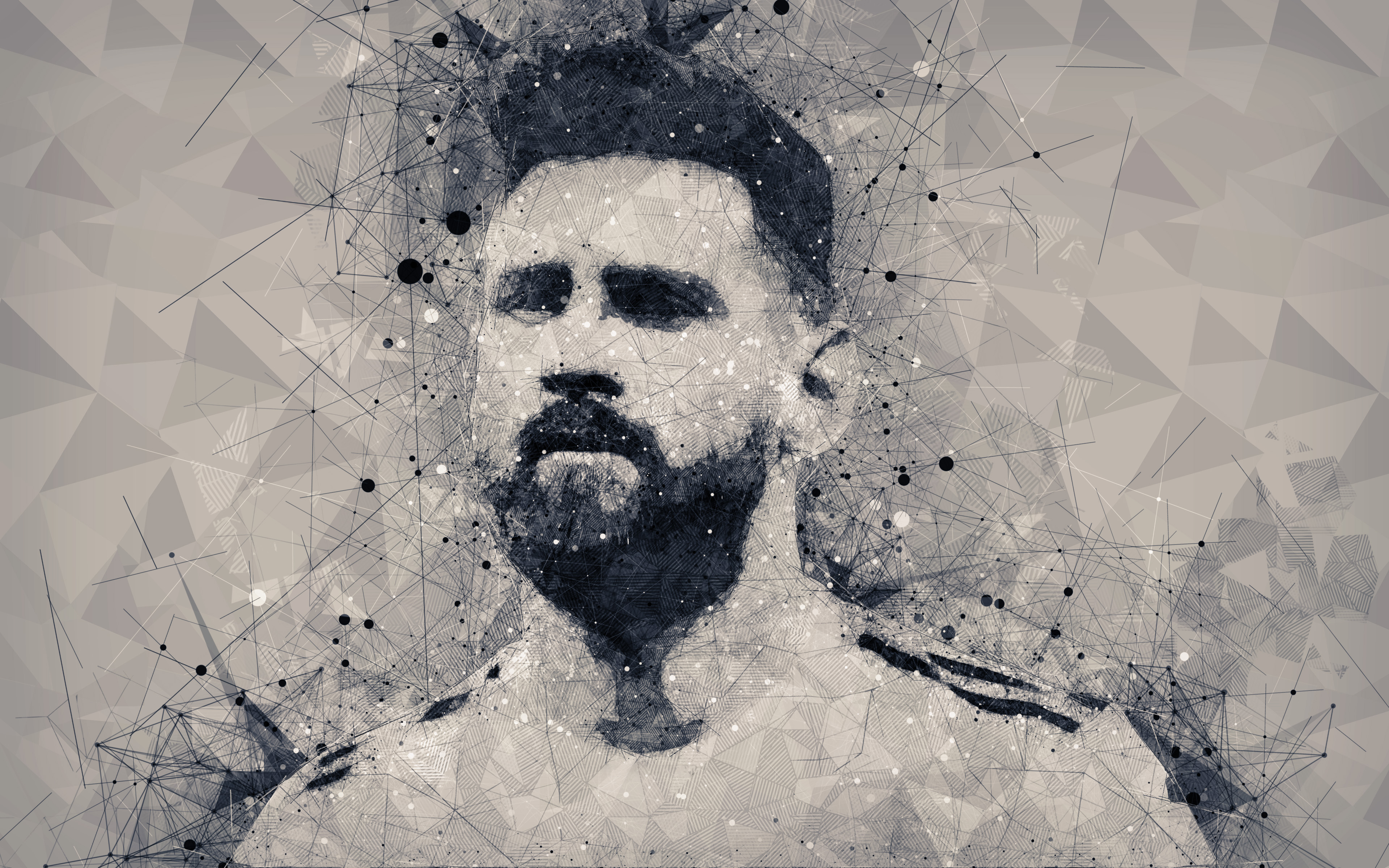 Argentinian Lionel Messi Soccer 3840x2400