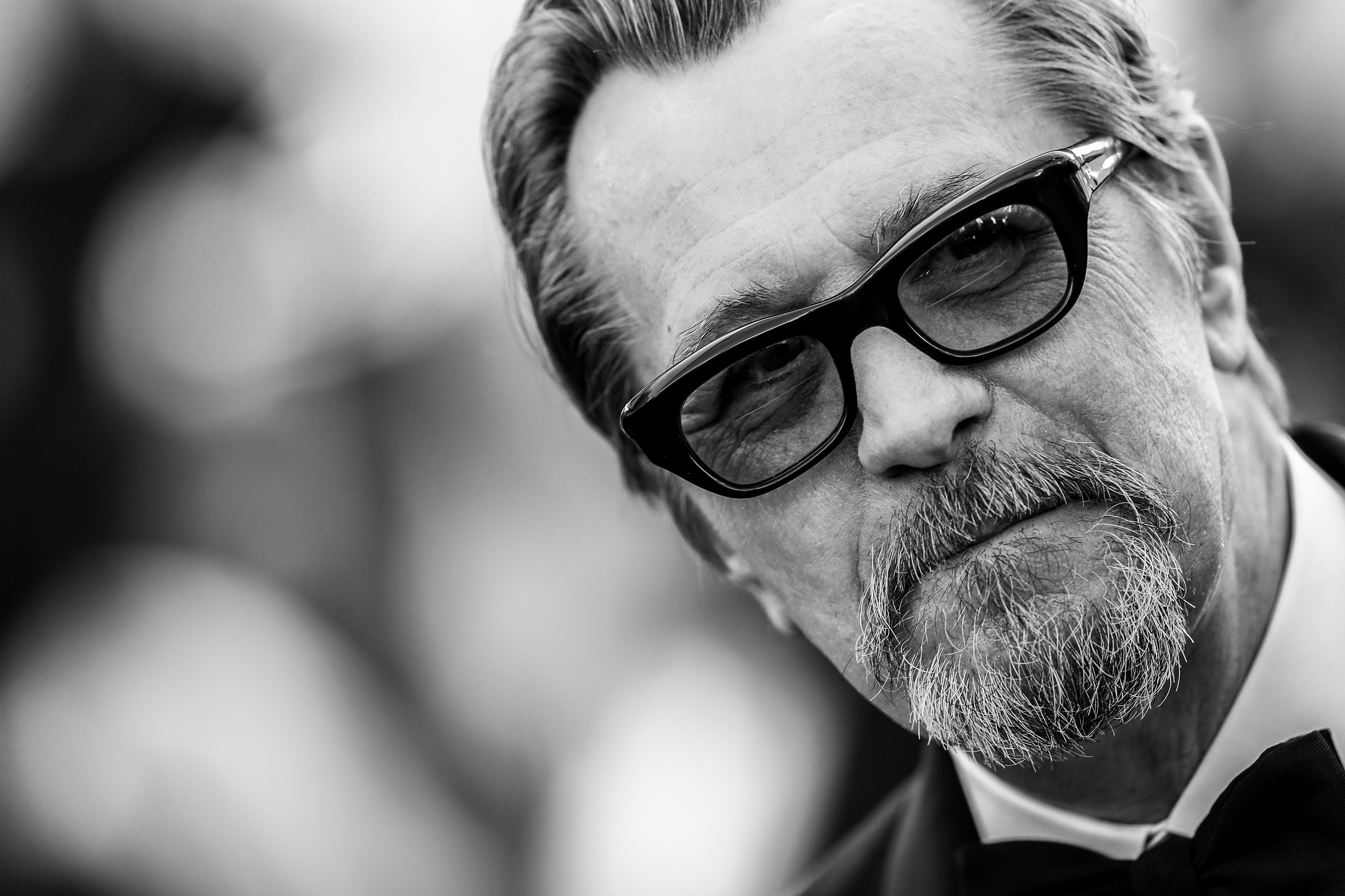 Actor Black Amp White English Gary Oldman Glasses 3000x2000