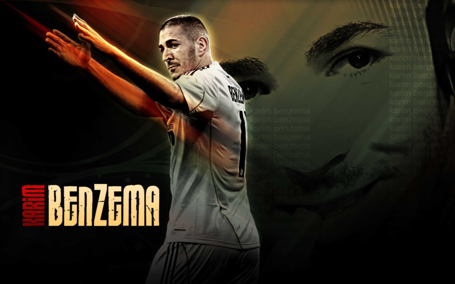 Karim Benzema Real Madrid C F Soccer 1920x1200