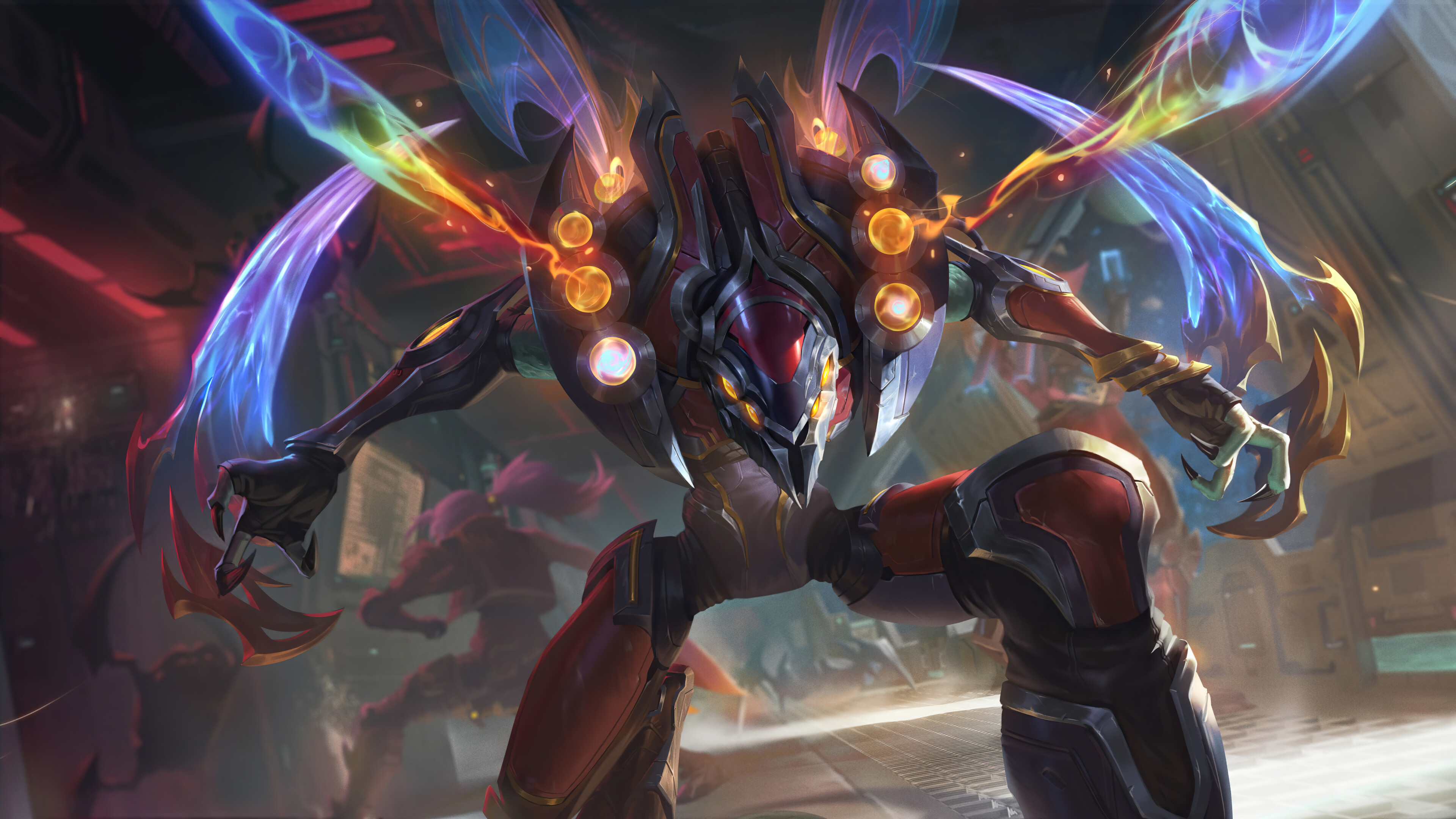KhaZix The Odyssey League Of Legends Riot Games Space Galaxy Guardians Of The Galaxy 3840x2160