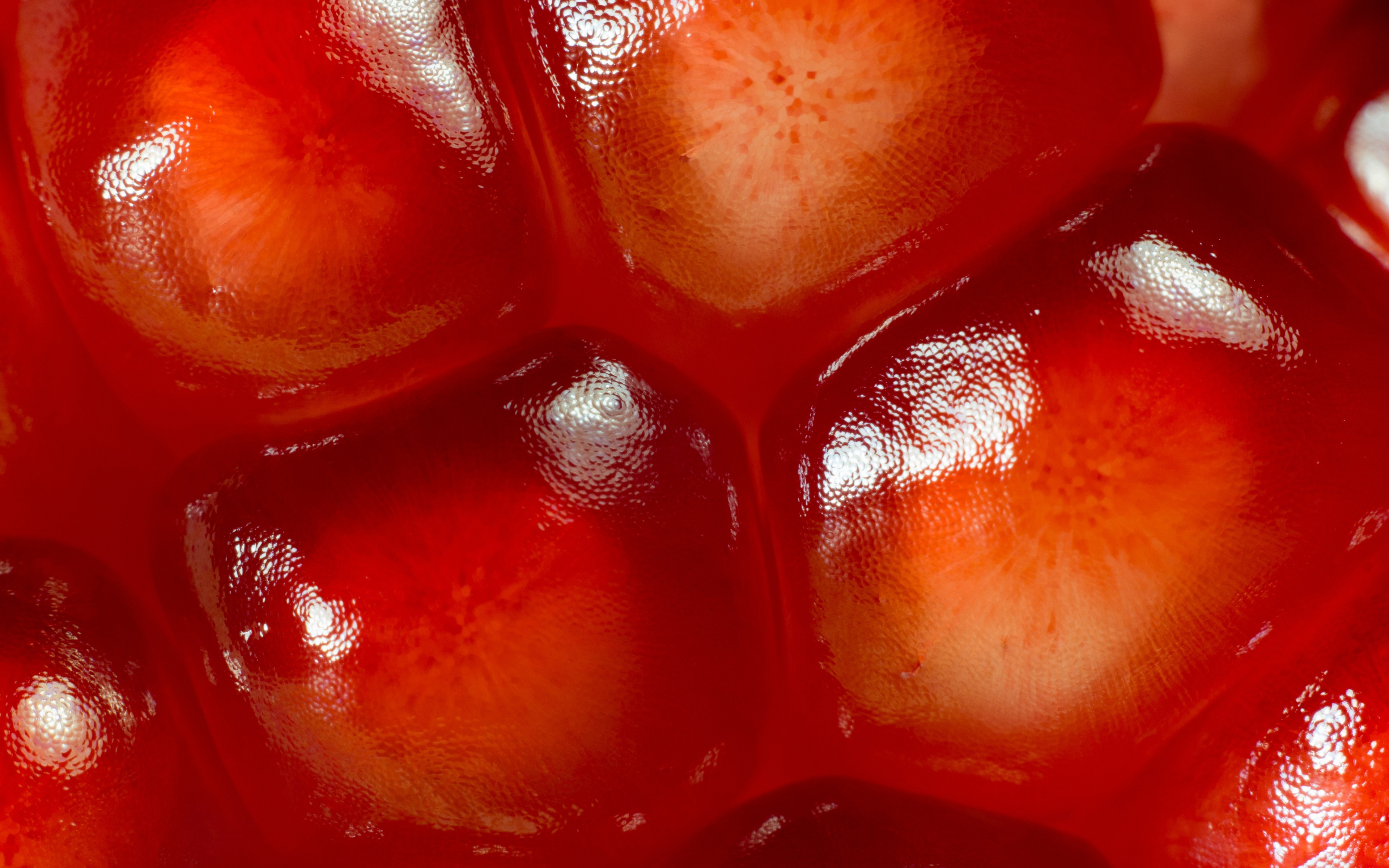 Close Up Fruit Pomegranate 3840x2400