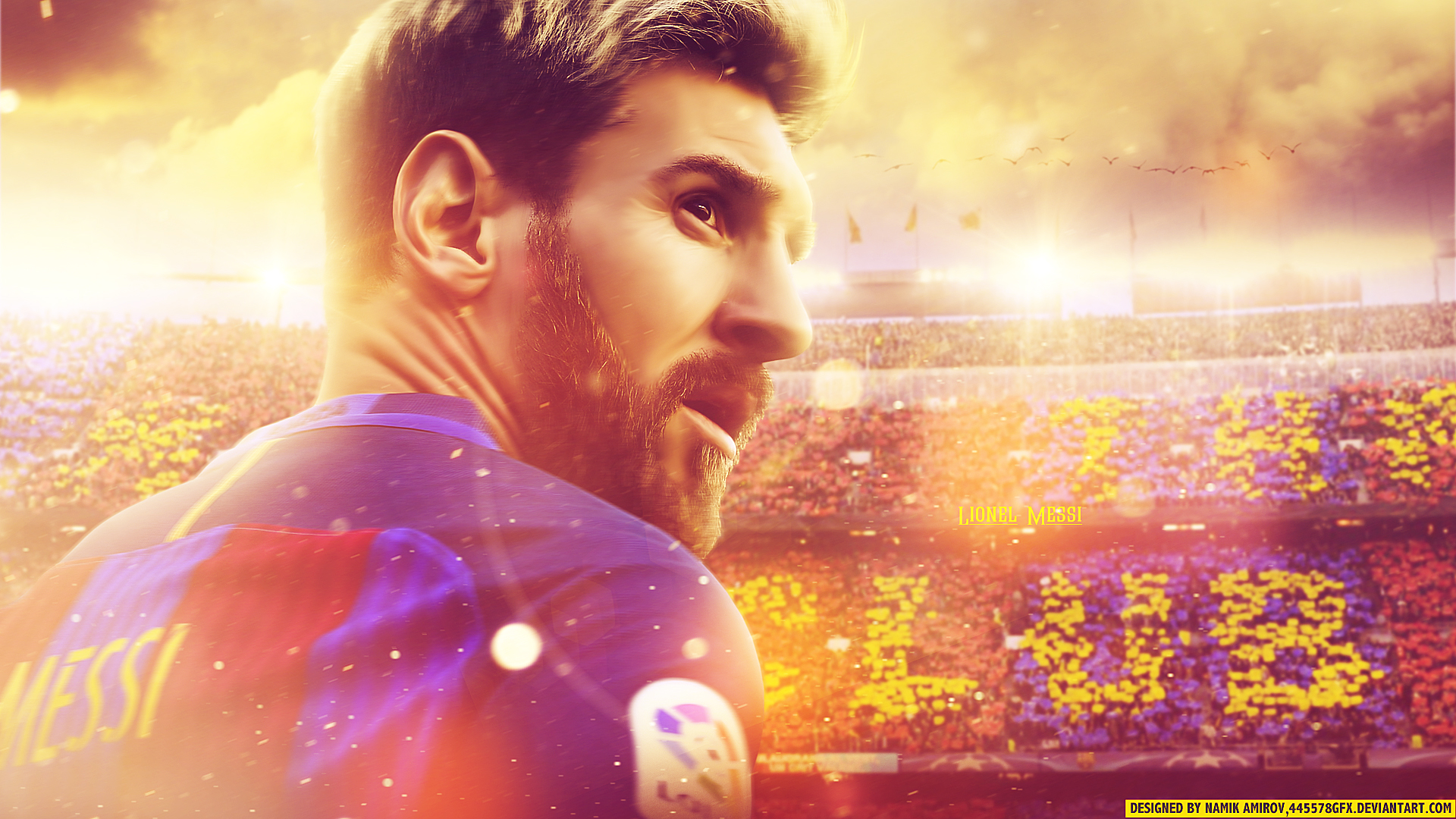 Fc Barcelona Lionel Messi Soccer 1920x1080