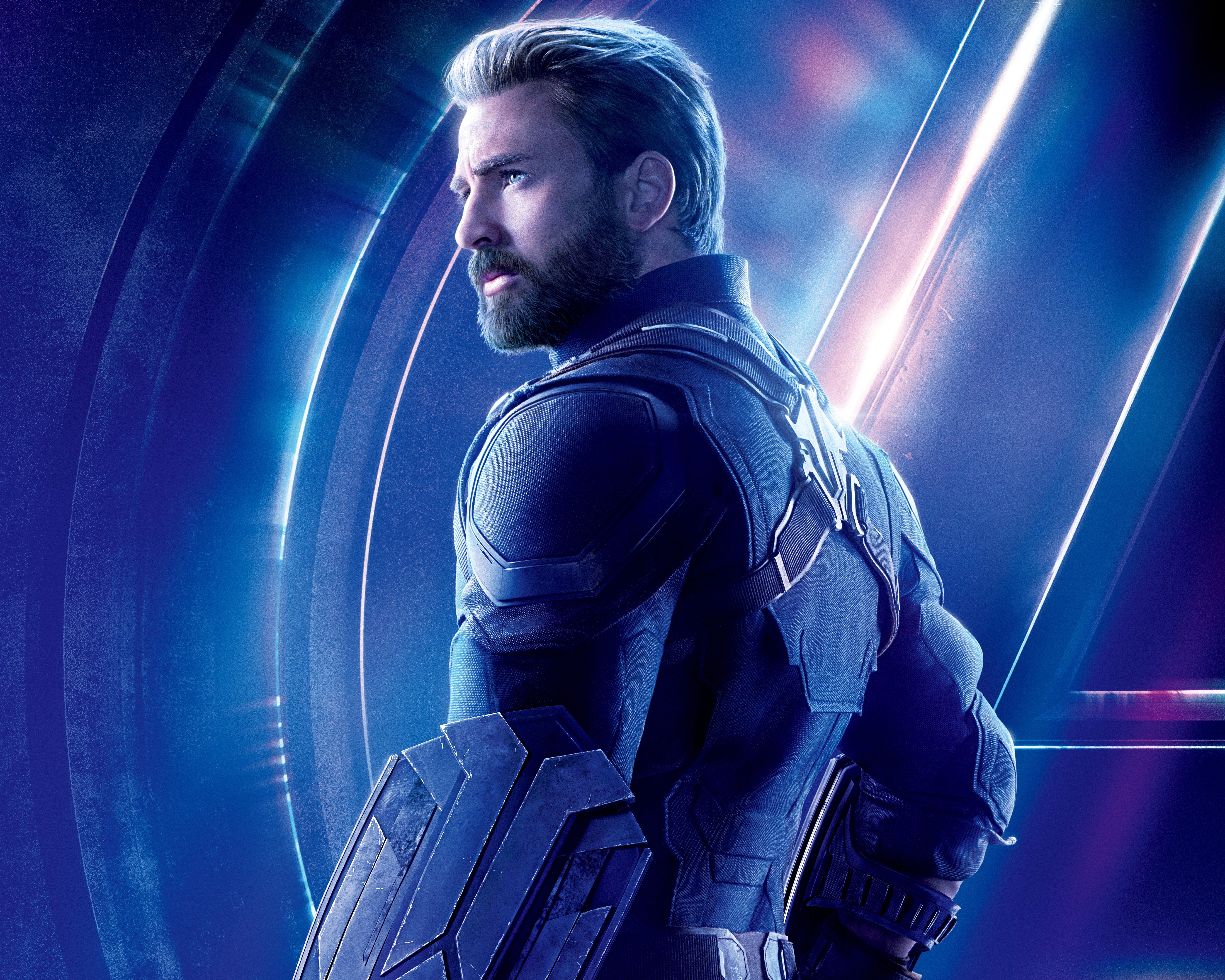 Avengers Infinity War Captain America Chris Evans 7854x6283