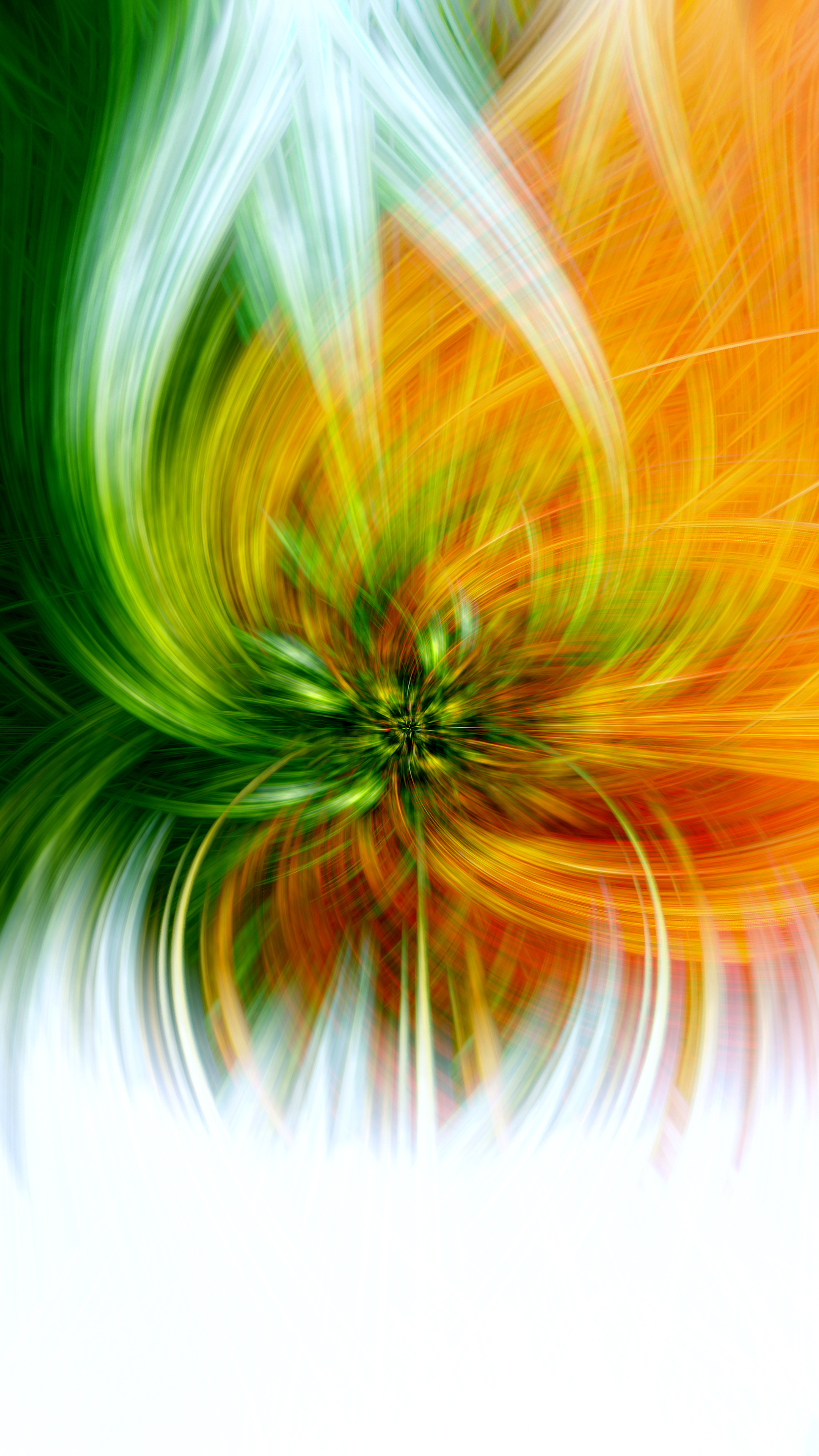 Colorful Spiral IPhone Space Fractal Peace Organized 2160x3840