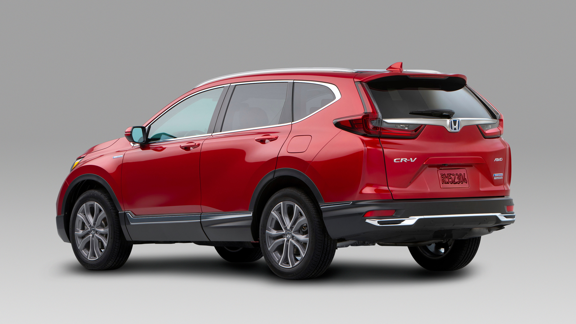 Car Compact Car Honda Honda Cr V Red Car Suv Vehicle 1920x1080