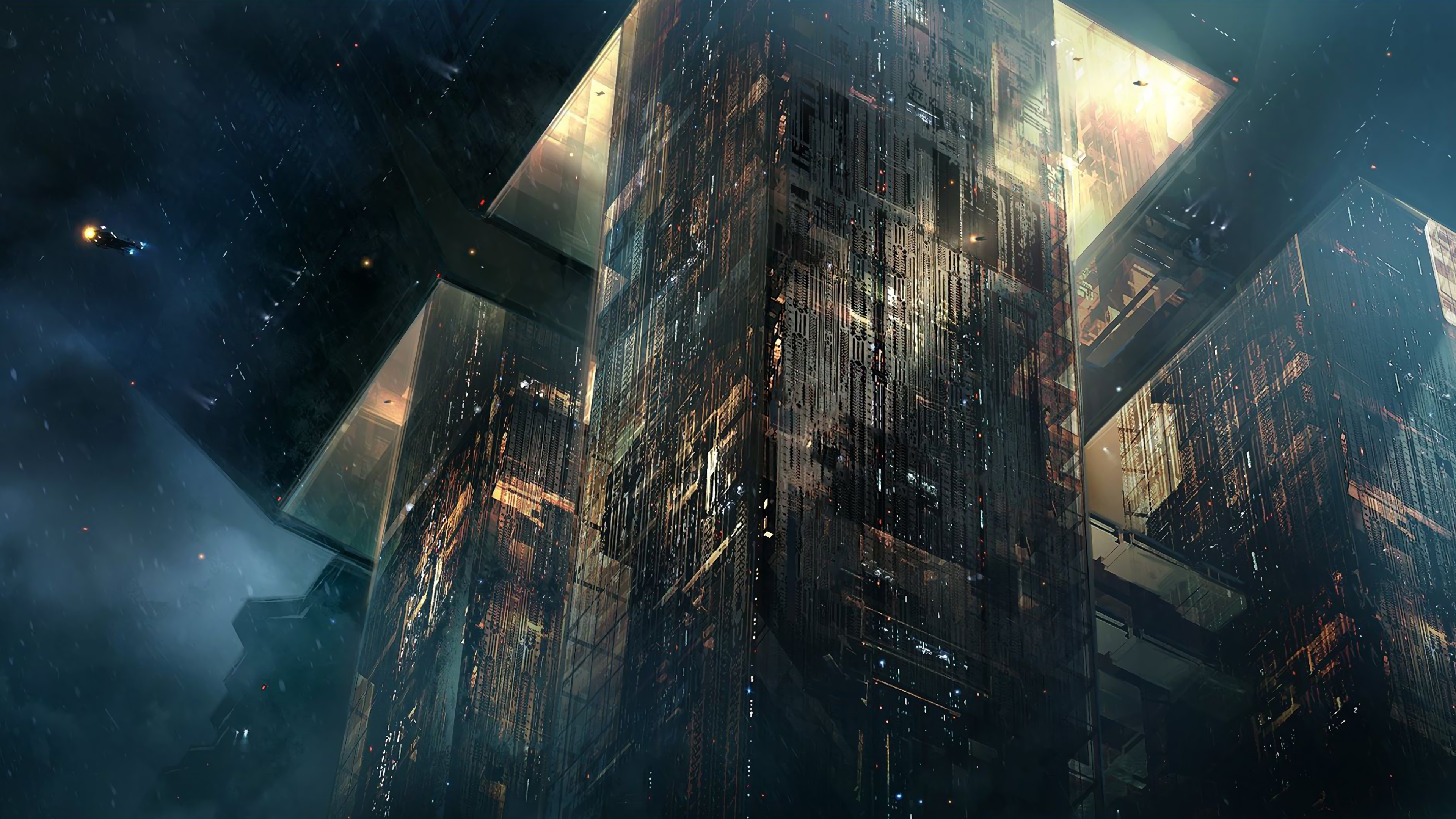 Blade Runner Blade Runner 2049 Cyberpunk Spinner Blade Runner 3840x2160