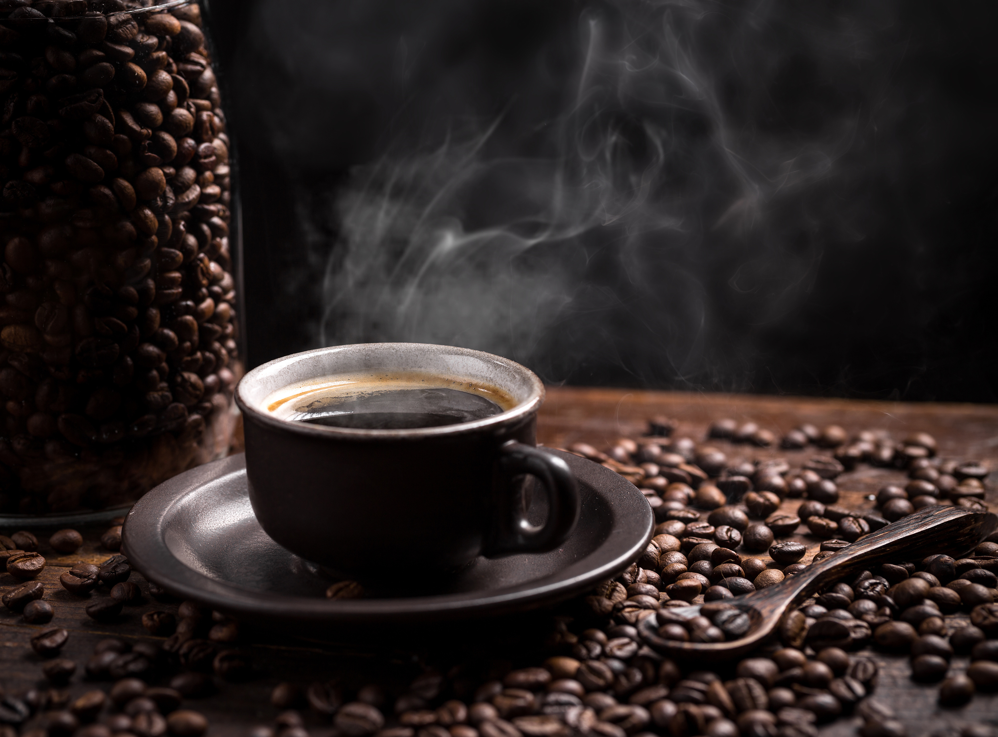 Coffee Coffee Beans Cup Drink 3500x2584