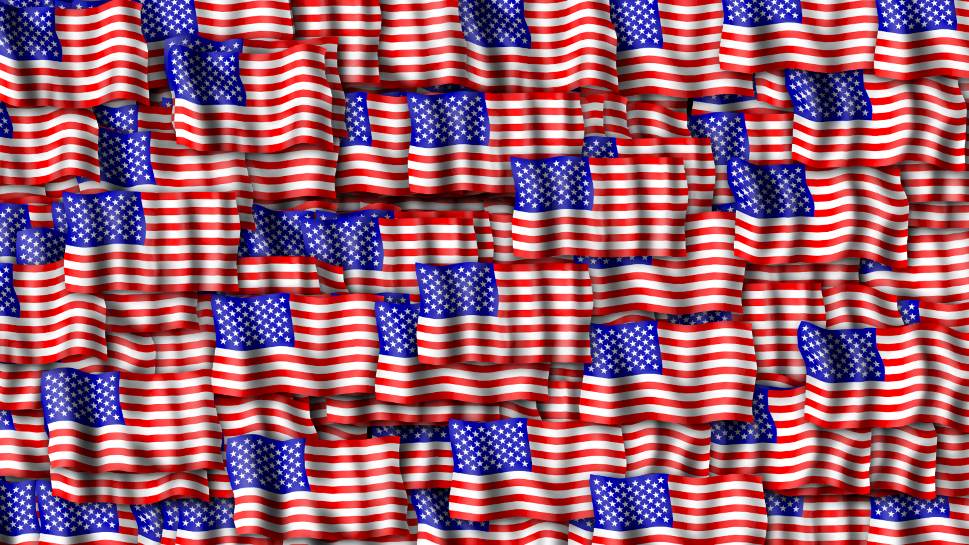 American Flag Flag Usa 3840x2160