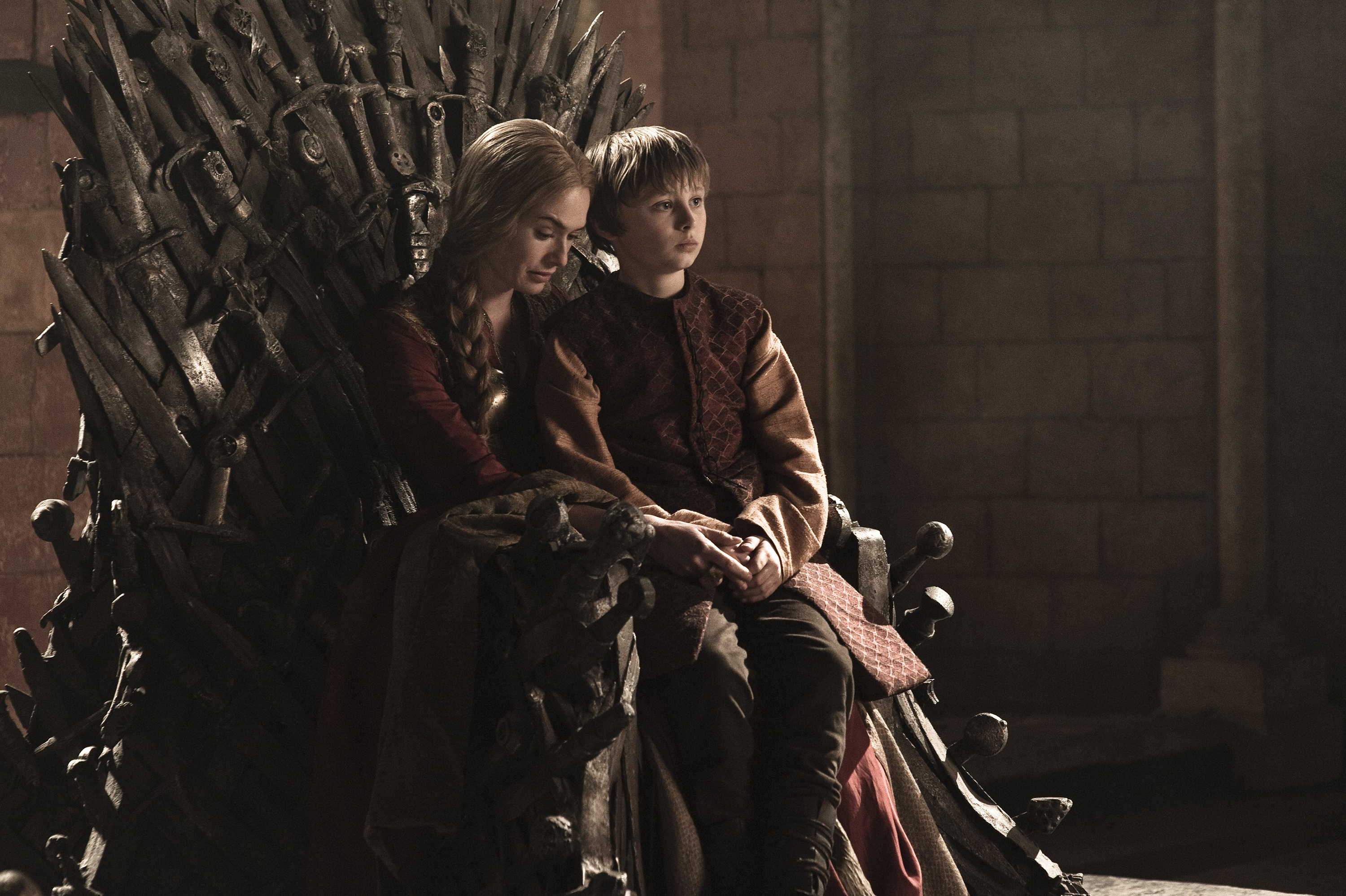 Cersei Lannister Lena Headey Tommen Baratheon 3000x1997