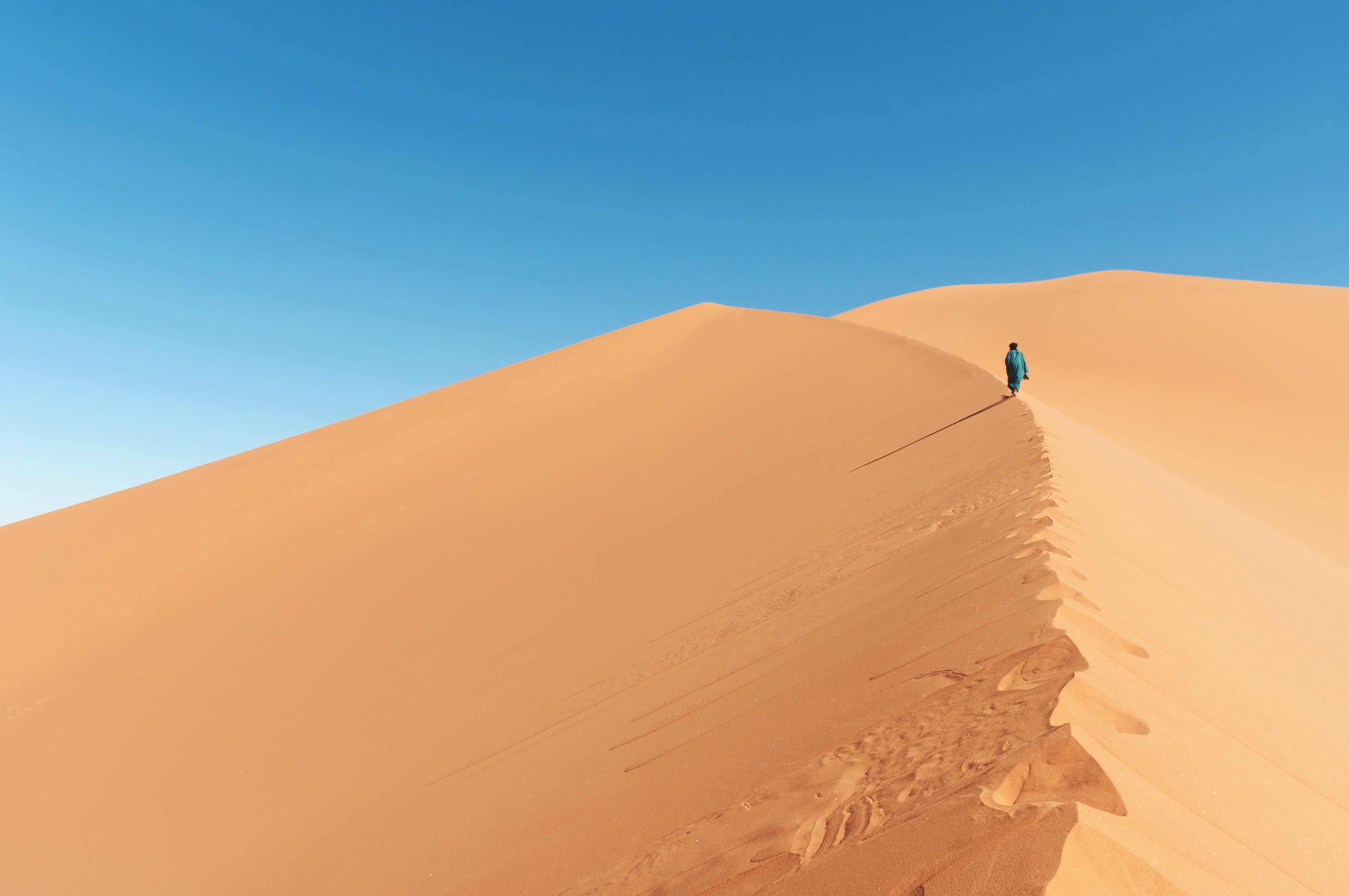 Africa Algeria Desert Dune Sahara Sand Tassili N 039 Ajjer Tuareg 4288x2848