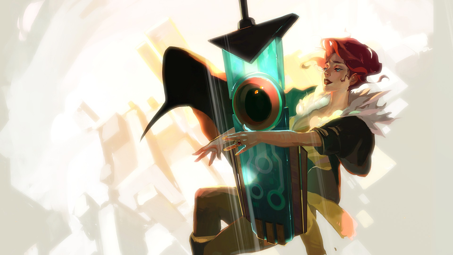 Transistor PC Gaming Game Characters Game CG Red Transistor 1920x1080
