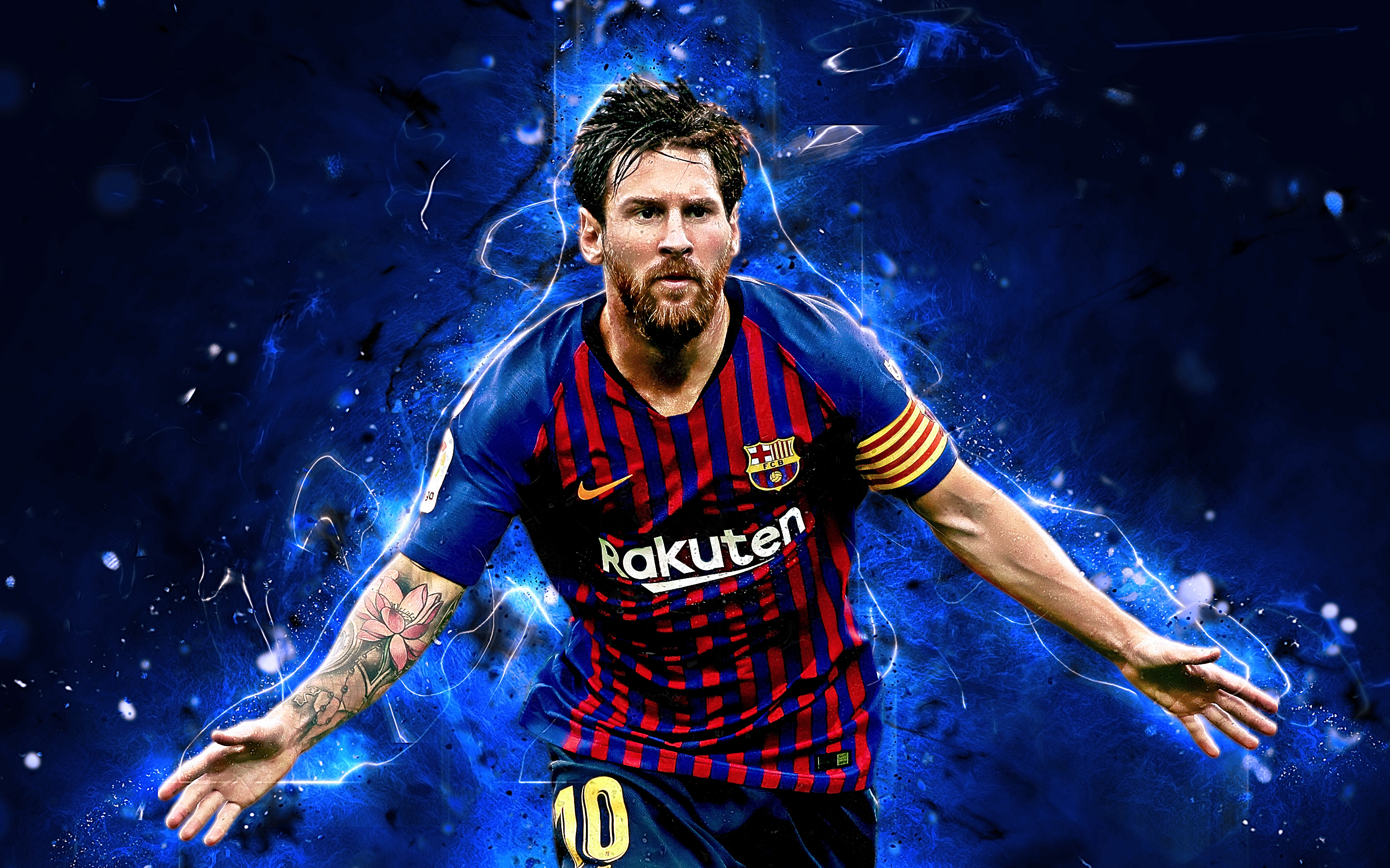 Fc Barcelona Lionel Messi Soccer 2880x1800