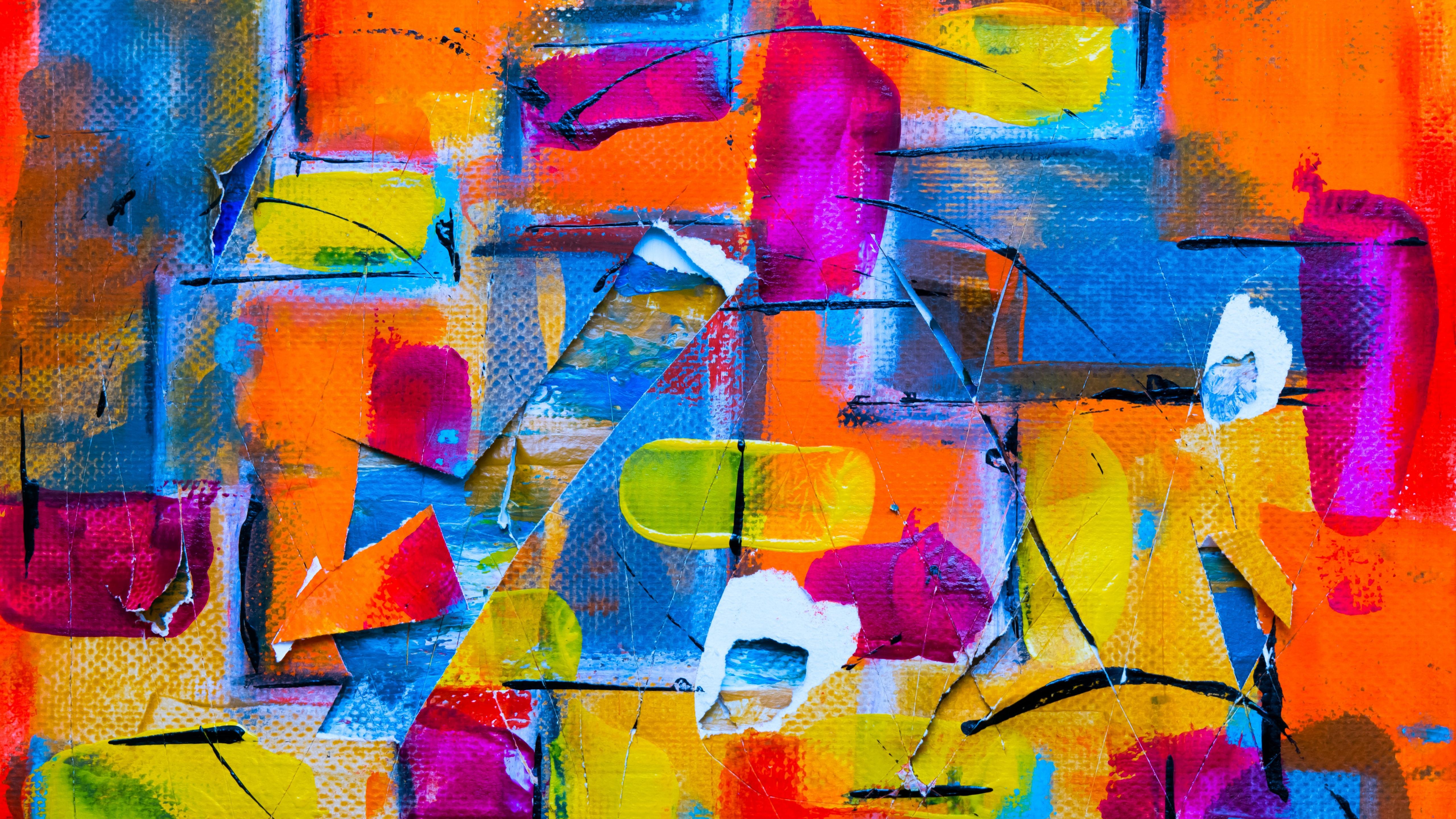 Abstract Colors 5120x2880