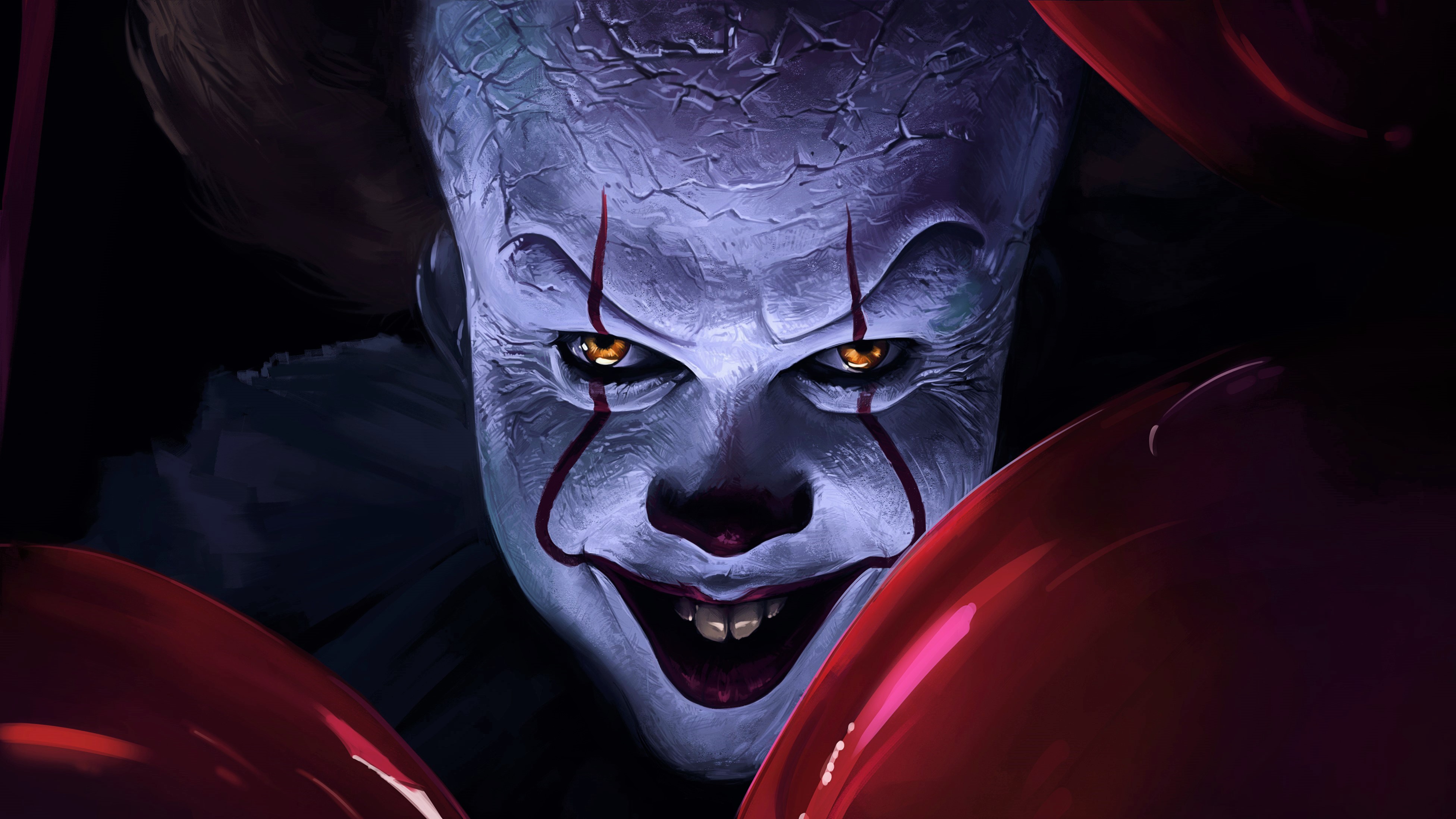 Creepy Pennywise It 3904x2196