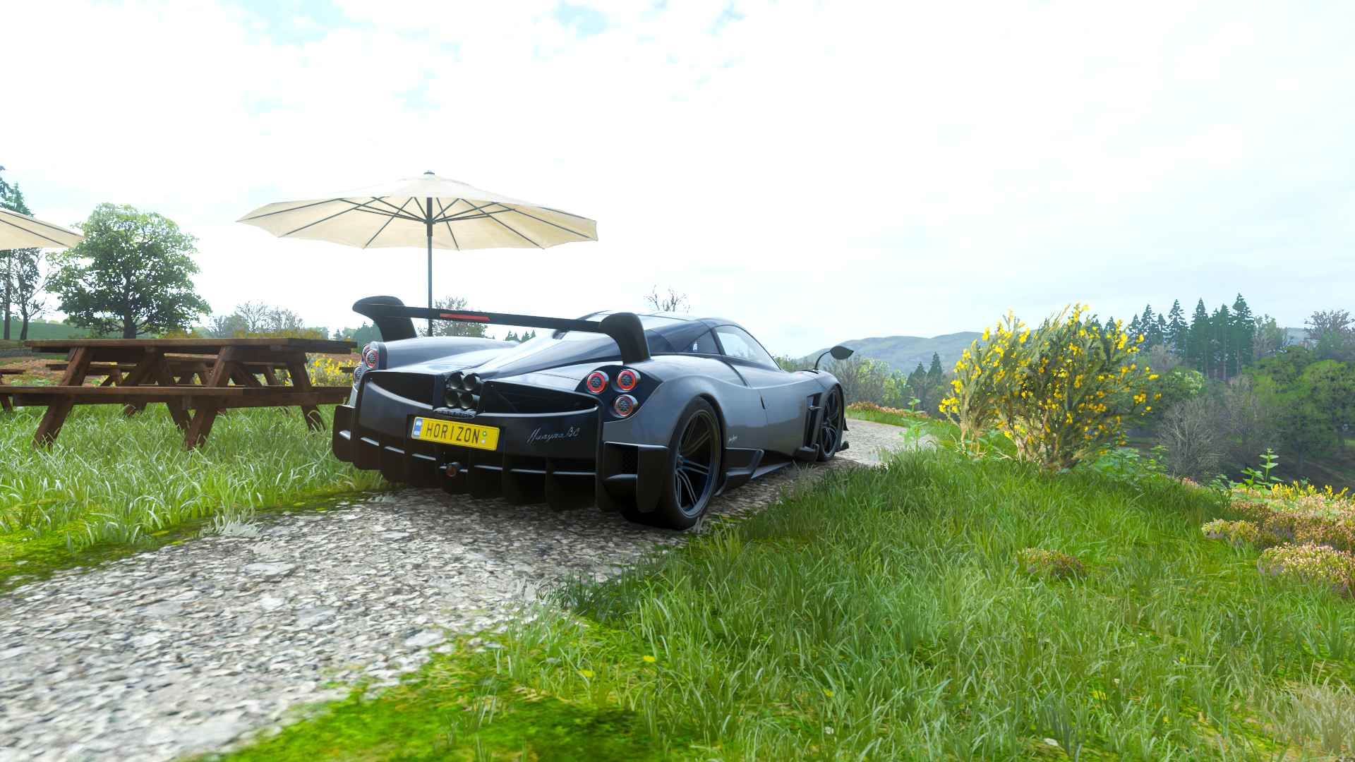 Forza Horizon 4 Pagani Huayra BC Pagani Car Vehicle Video Games 1920x1080