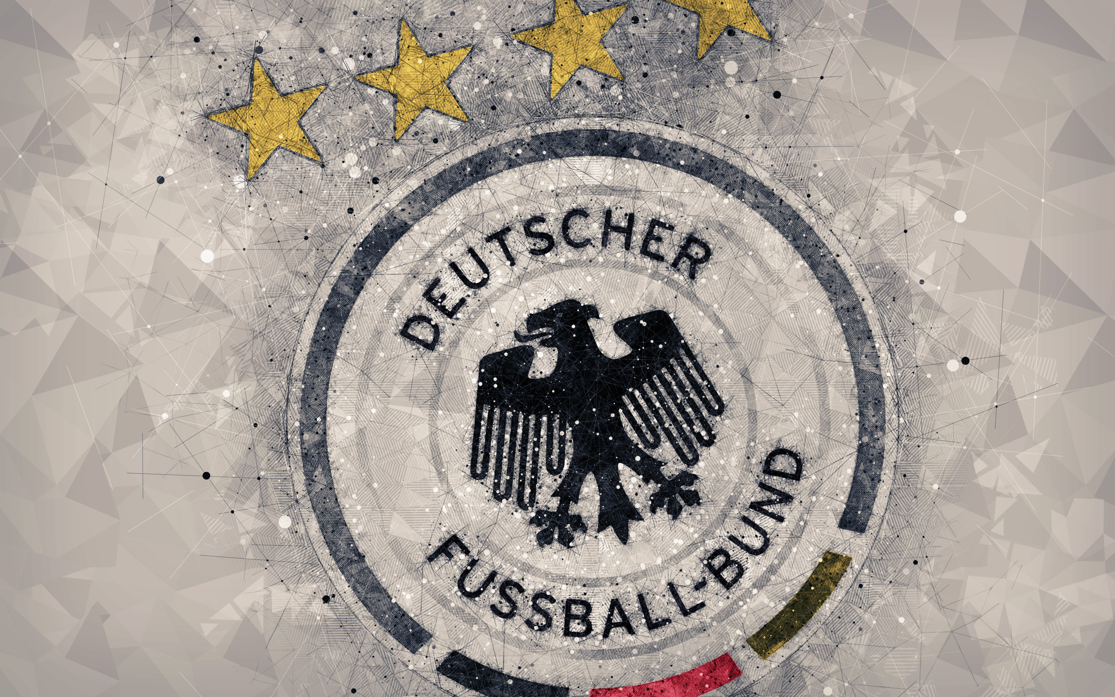 Emblem Germany Logo Soccer 3840x2400