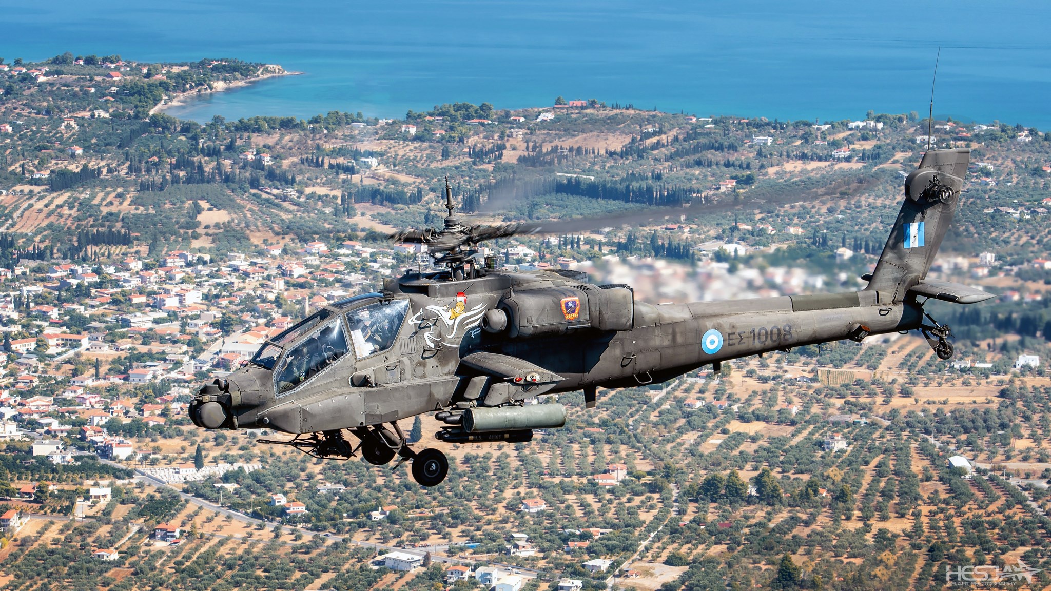 Aircraft Attack Helicopter Boeing Ah 64 Apache Helicopter 2048x1152