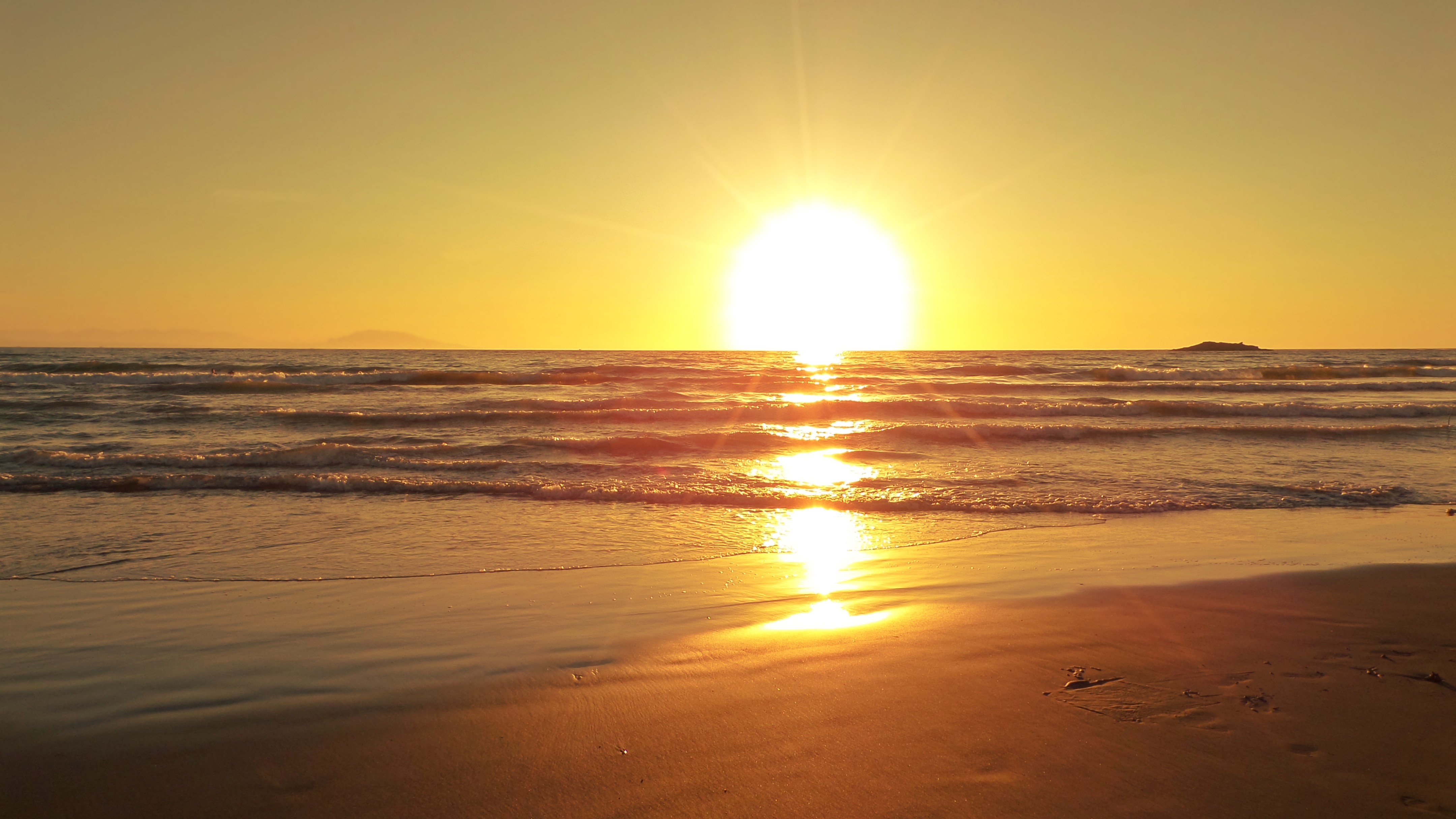 Africa Algiers Beach Horizon Sea Sunset Sunshine 4320x2432
