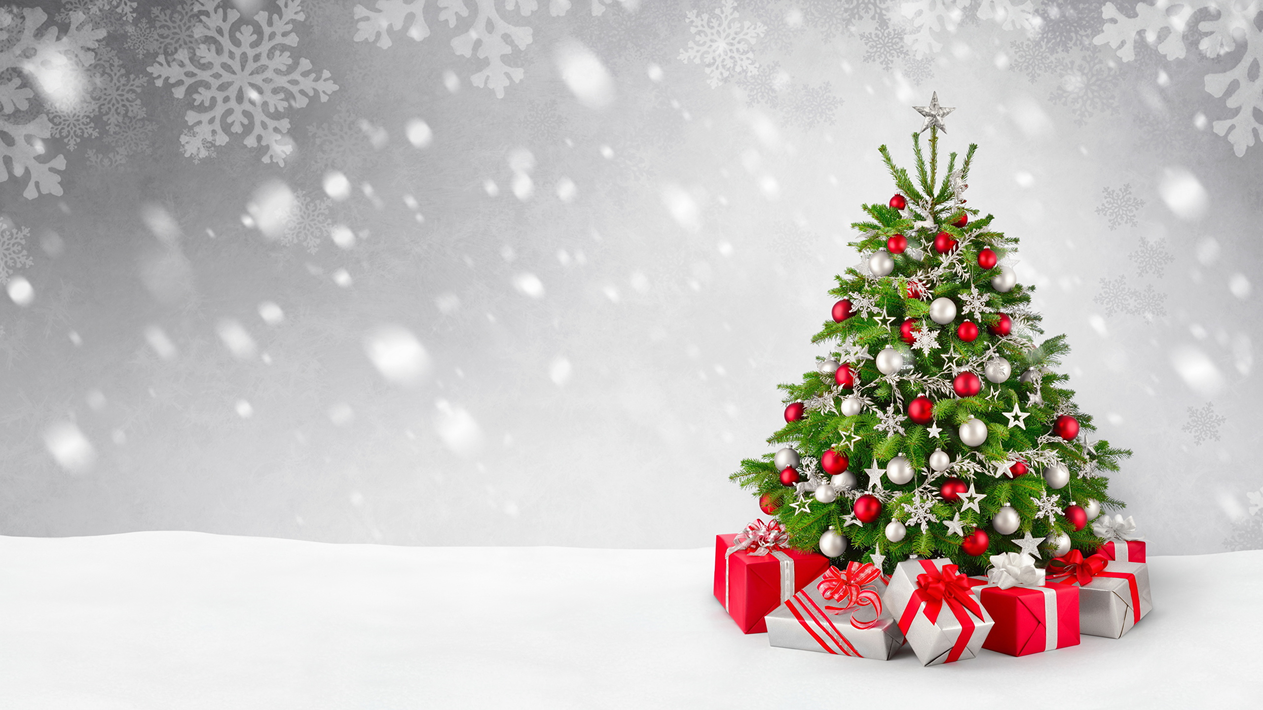 Christmas Christmas Tree Gift 2560x1440