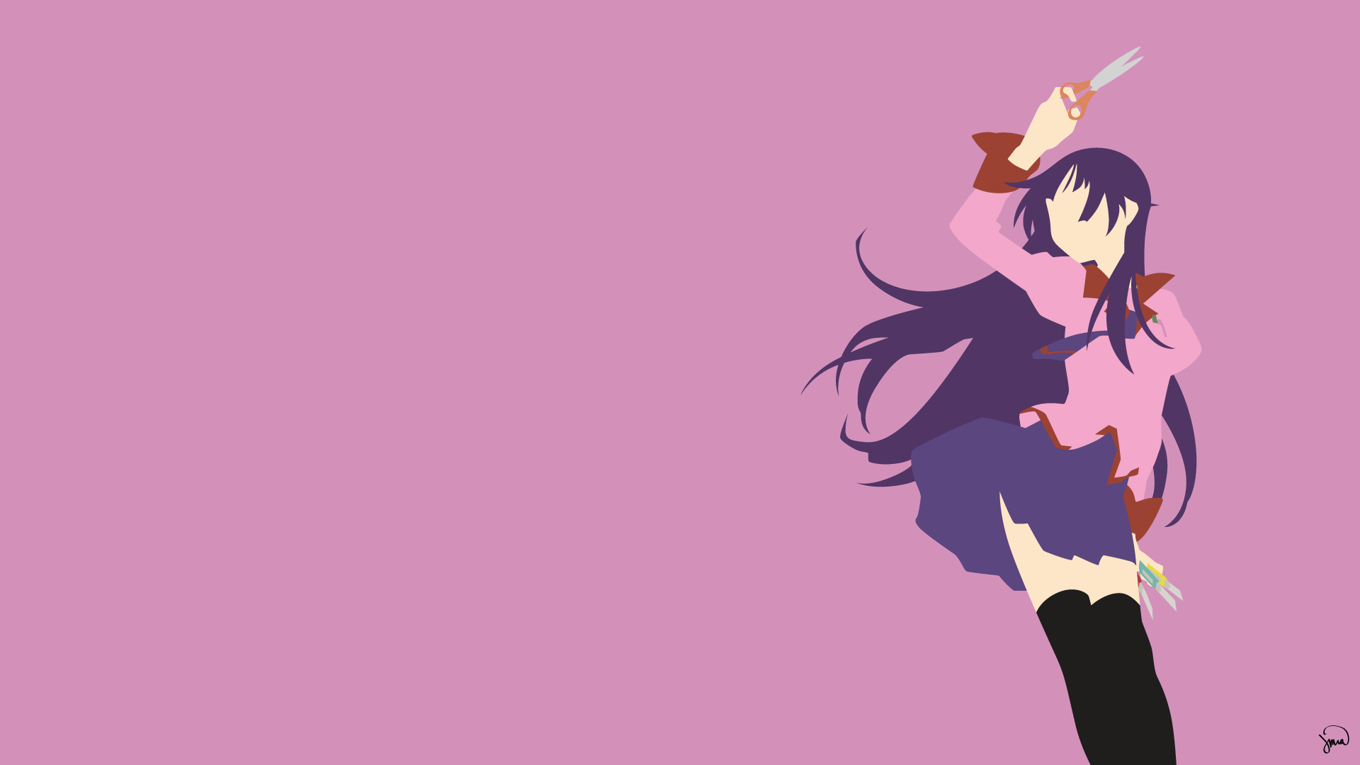 Hitagi Senj Gahara 1920x1080