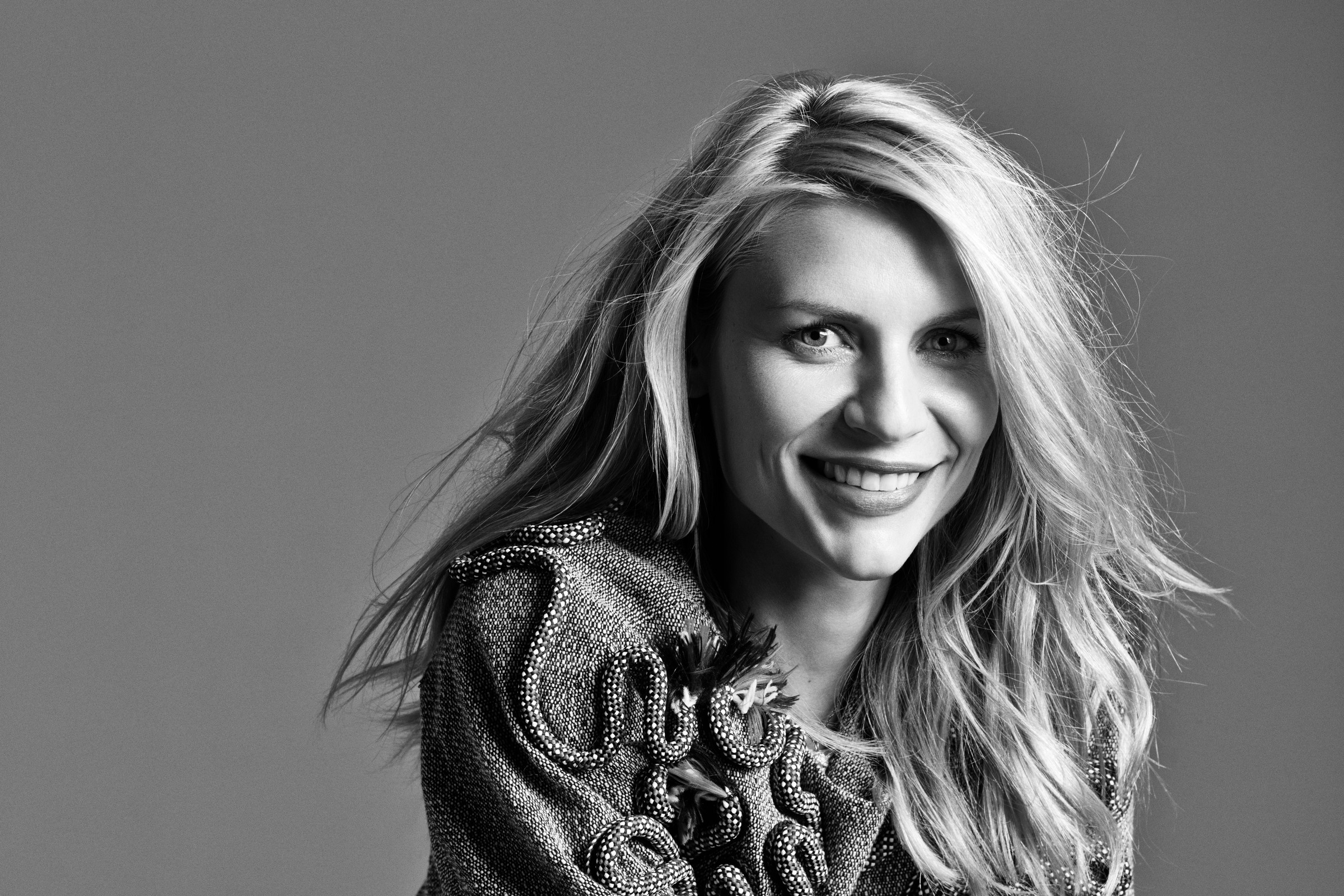 Actress American Black Amp White Claire Danes Face Smile 2400x1600