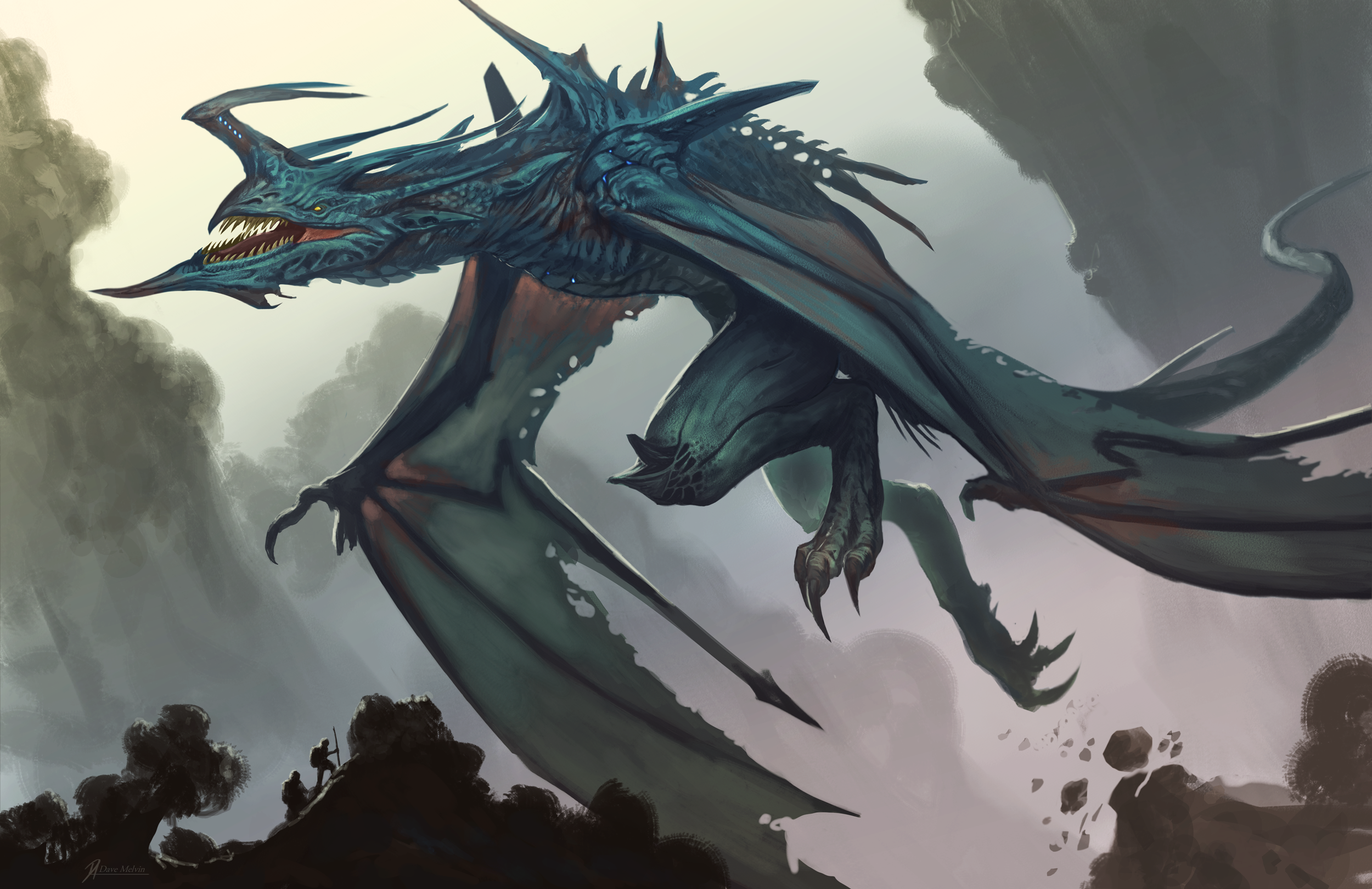 Creature Dragon 2500x1621
