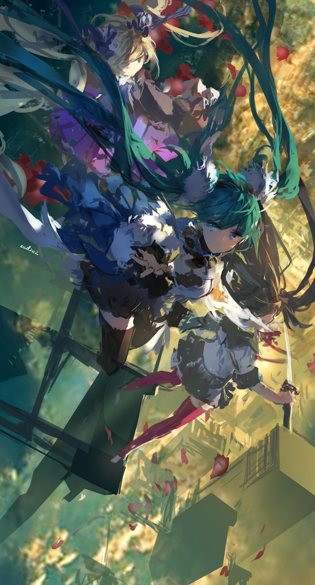 Anime Anime Girls Swd3e2 Hatsune Miku Vocaloid 1034x1919