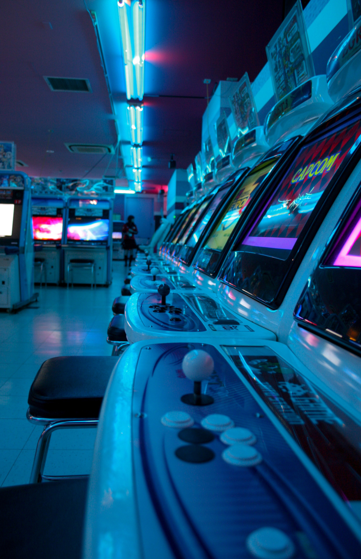 Arcade Arcade Cabinet Video Games Indoors Capcom Japan 1240x1920