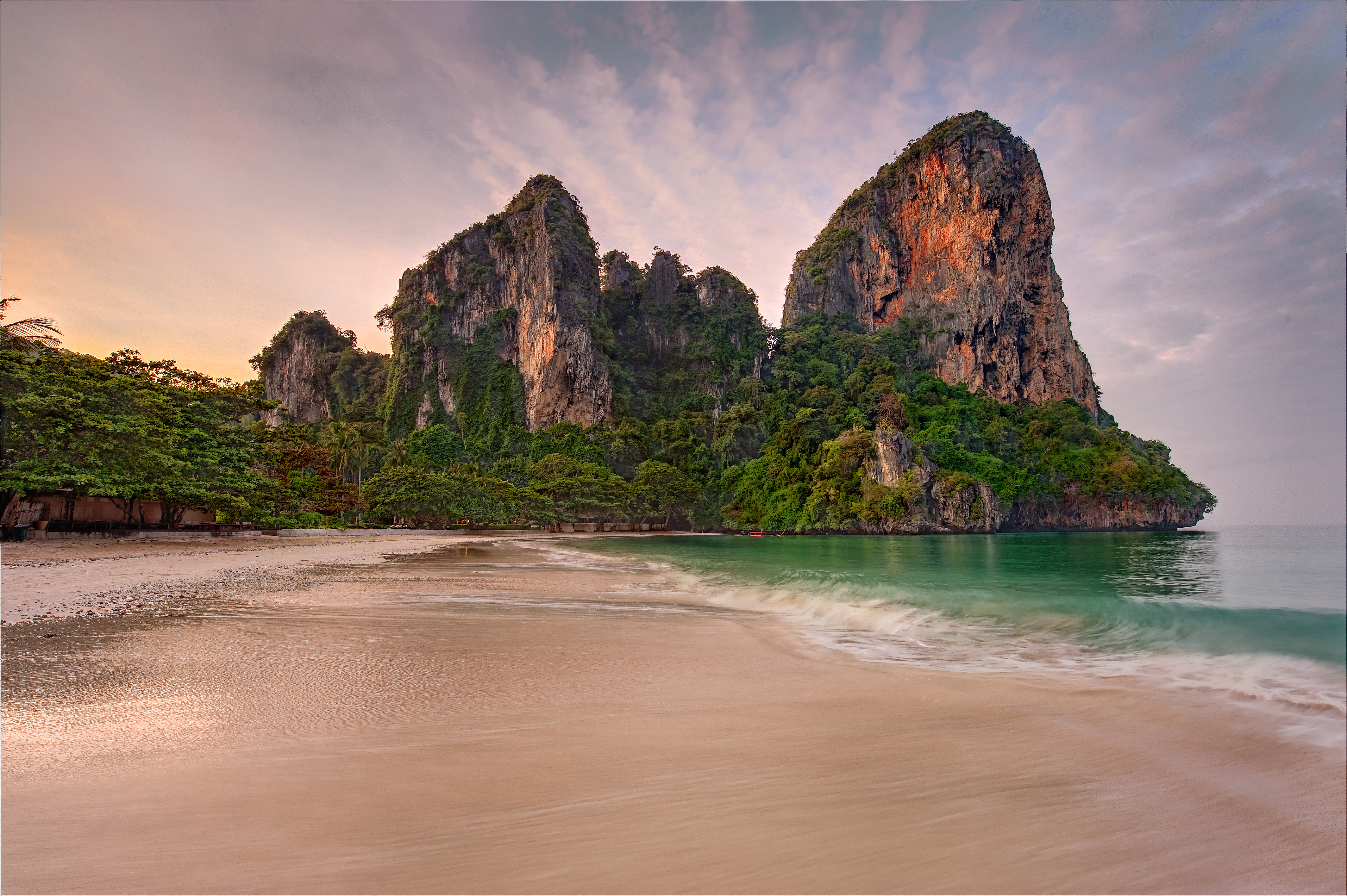 Beach Rock Thailand Tropical 4256x2832