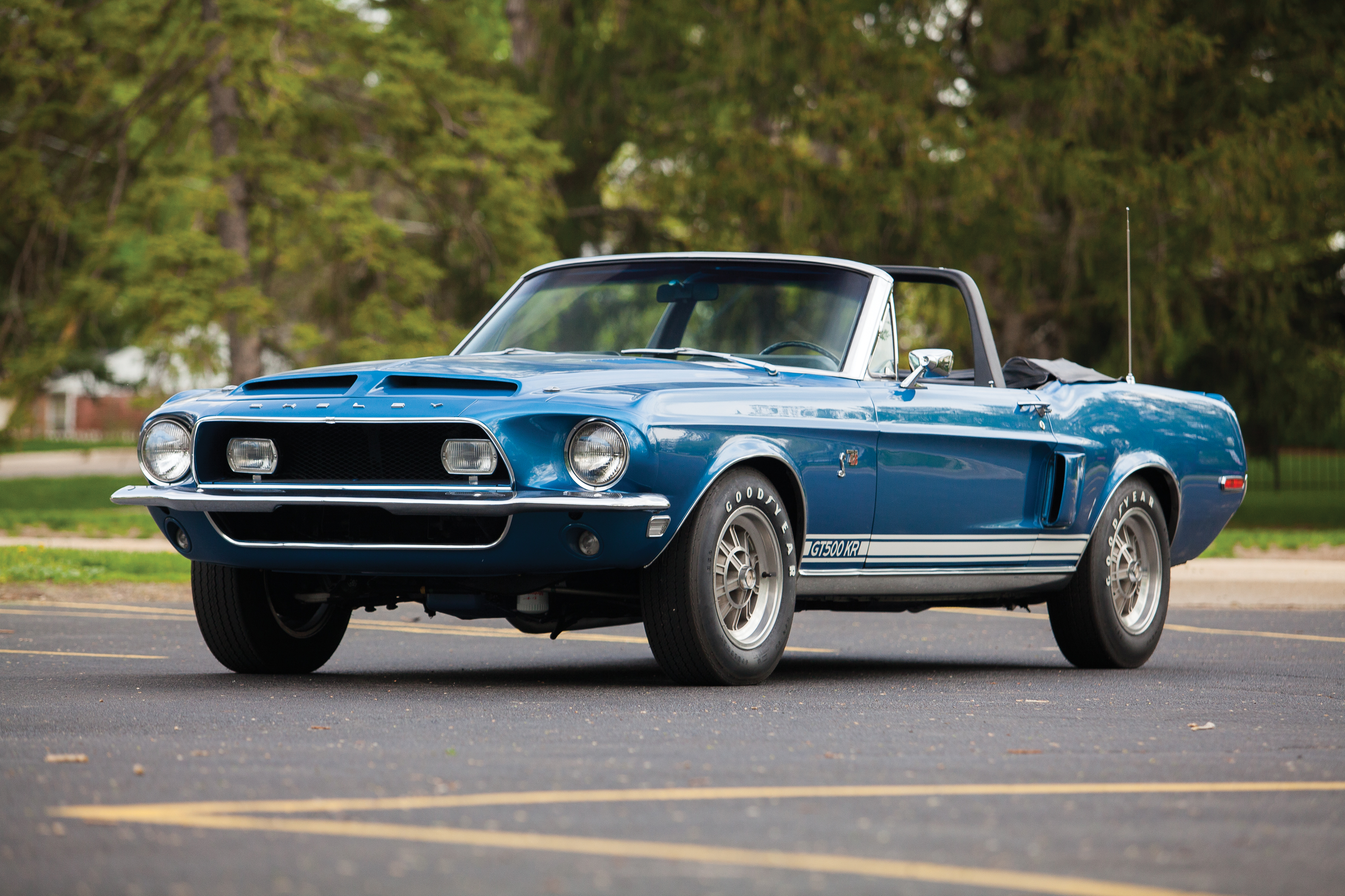 Blue Car Car Convertible Muscle Car Shelby Cobra Gt500 King Of The Road 3600x2400