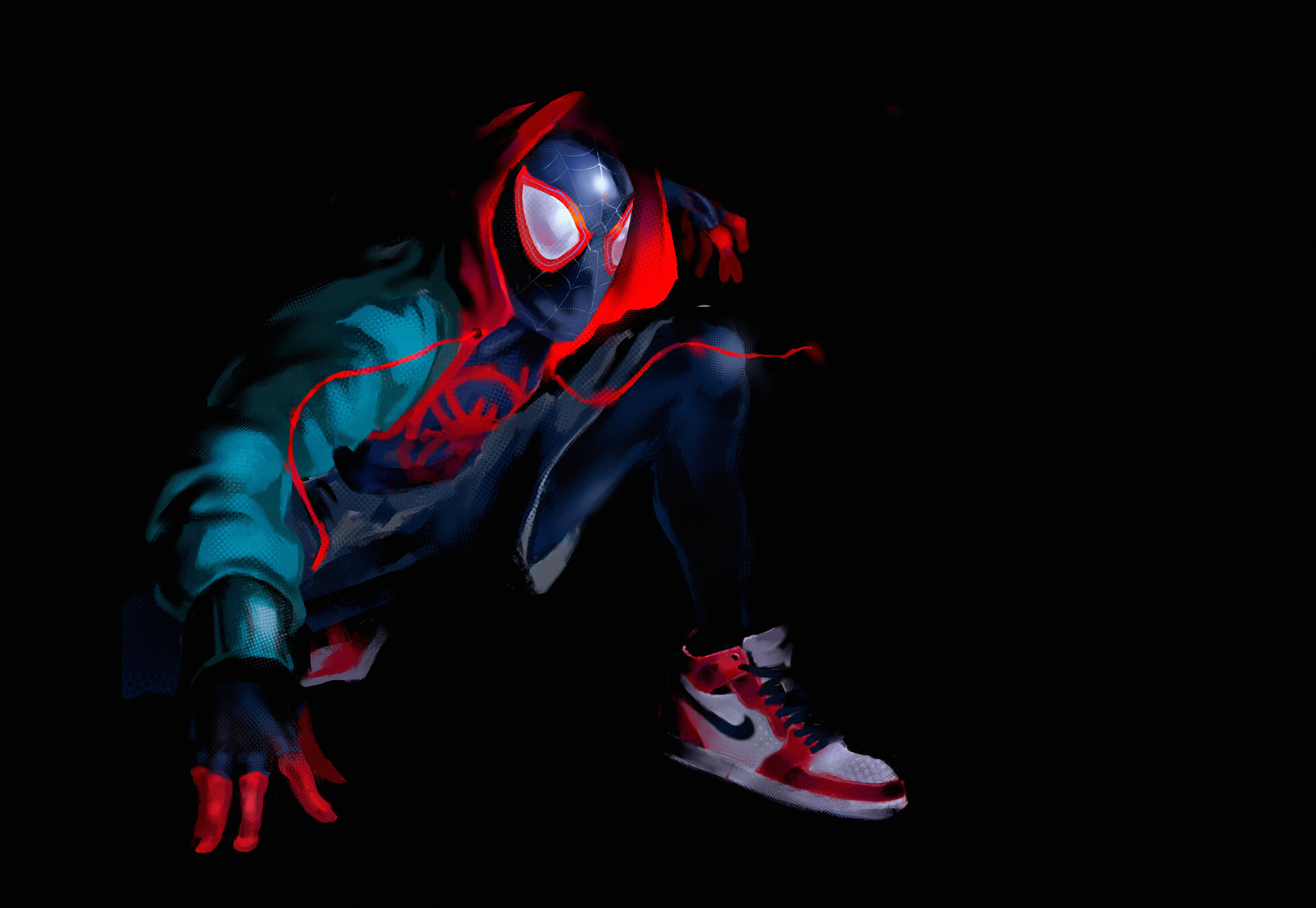 Marvel Comics Miles Morales Spider Man Spider Man Into The Spider Verse 3840x2650