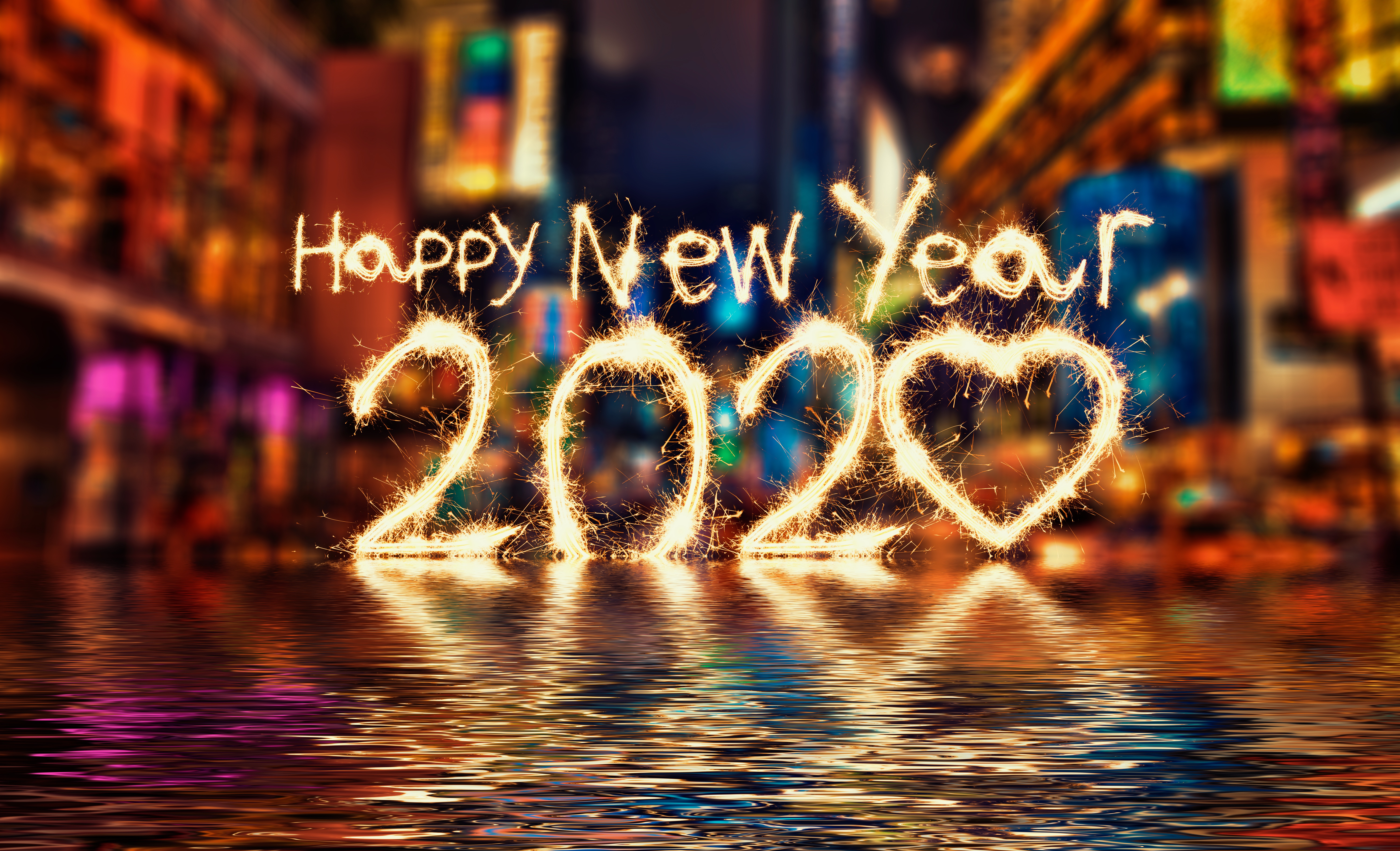 Happy New Year New Year New Year 2020 6000x3648