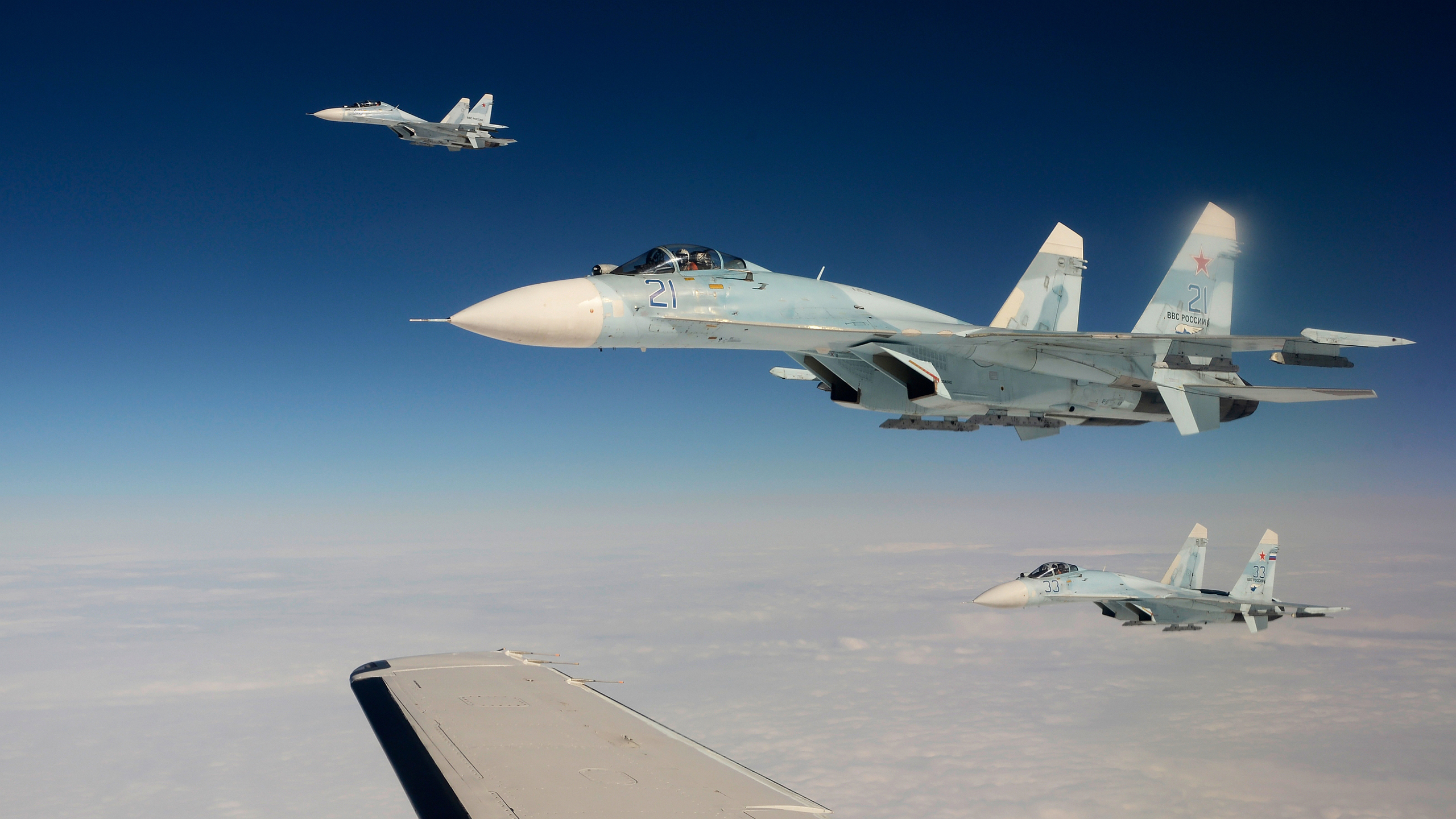 Su 27 Sukhoi Su 27 Aircraft Military Aircraft Jet Fighter Russian Air Force Vehicle 2560x1440