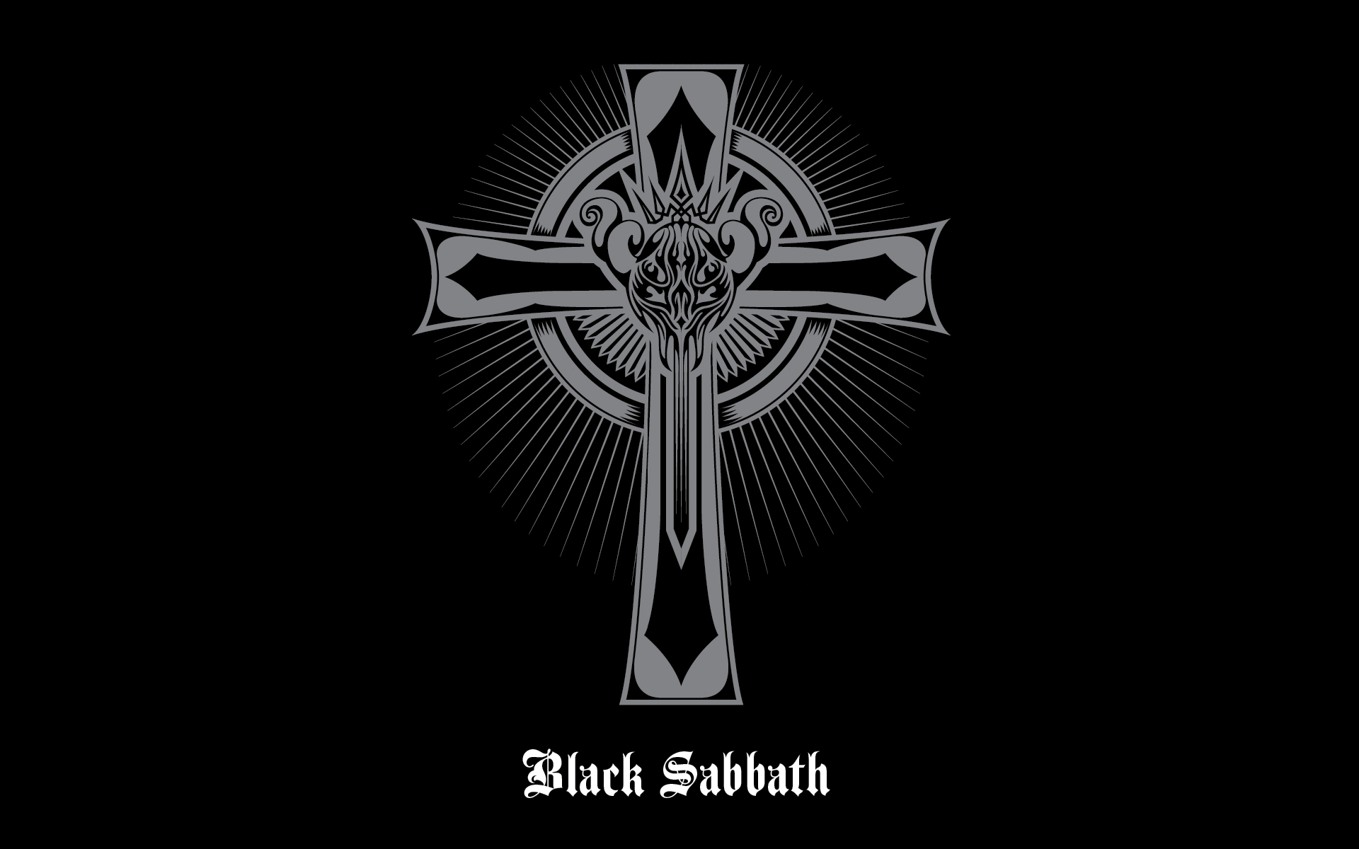 Black Sabbath Cross Heavy Metal 1920x1200
