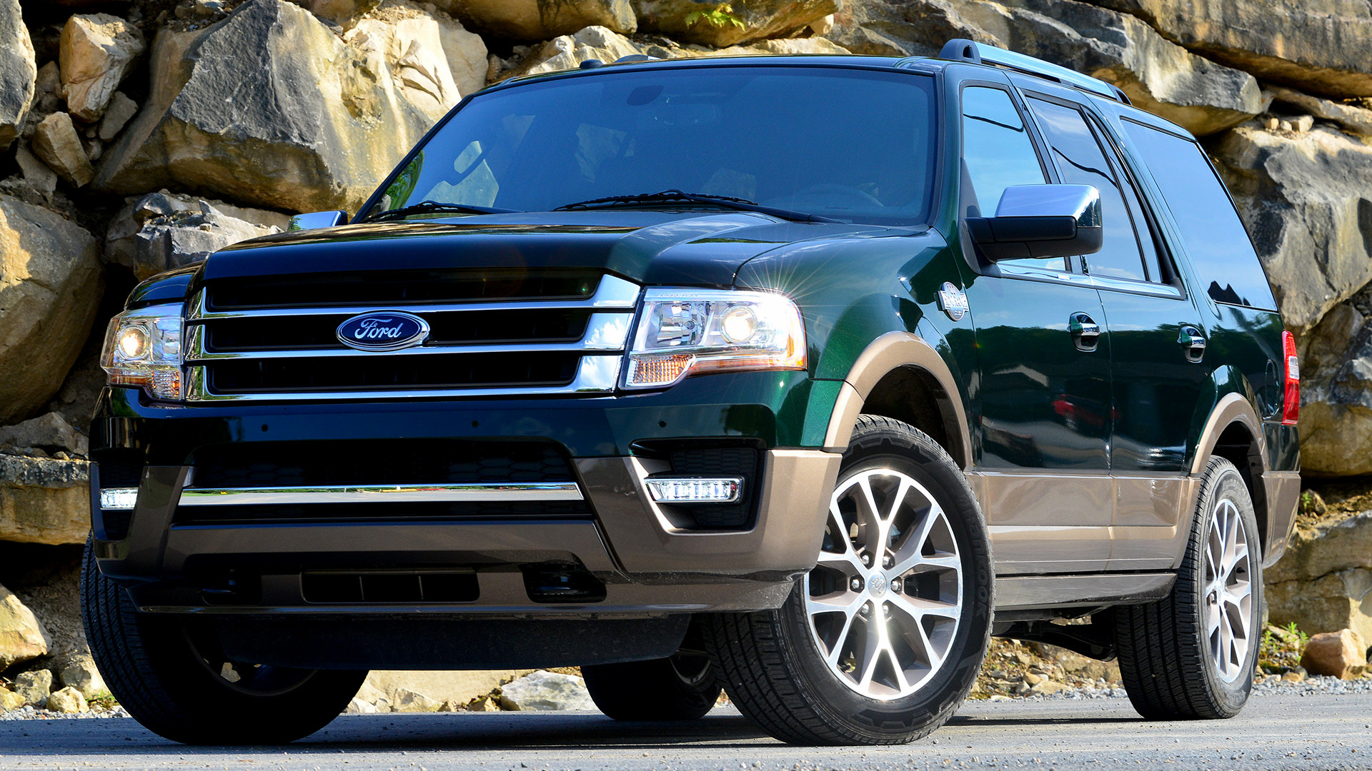 Black Car Car Ford Expedition King Ranch Full Size Car Suv 1920x1080