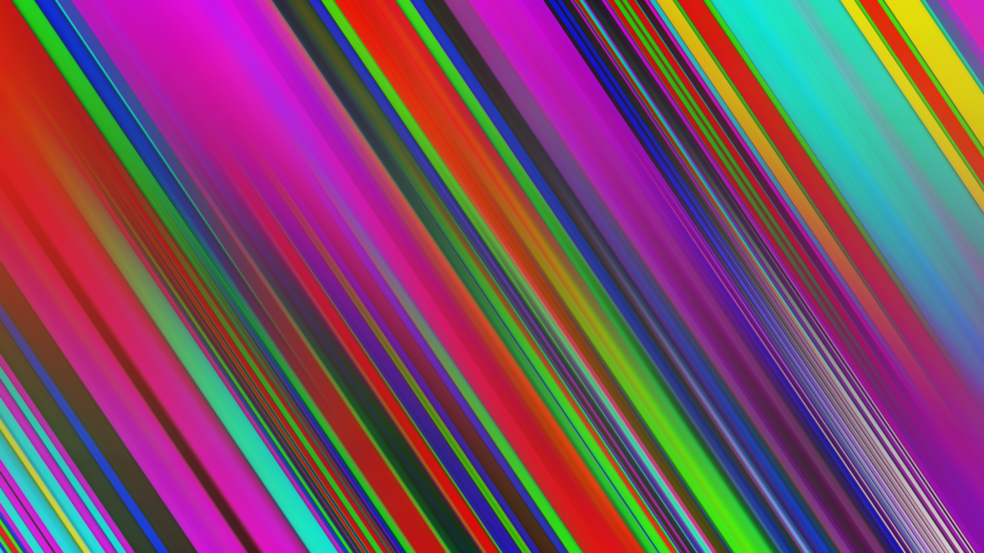 Artistic Colors Digital Art Gradient Lines 1920x1080