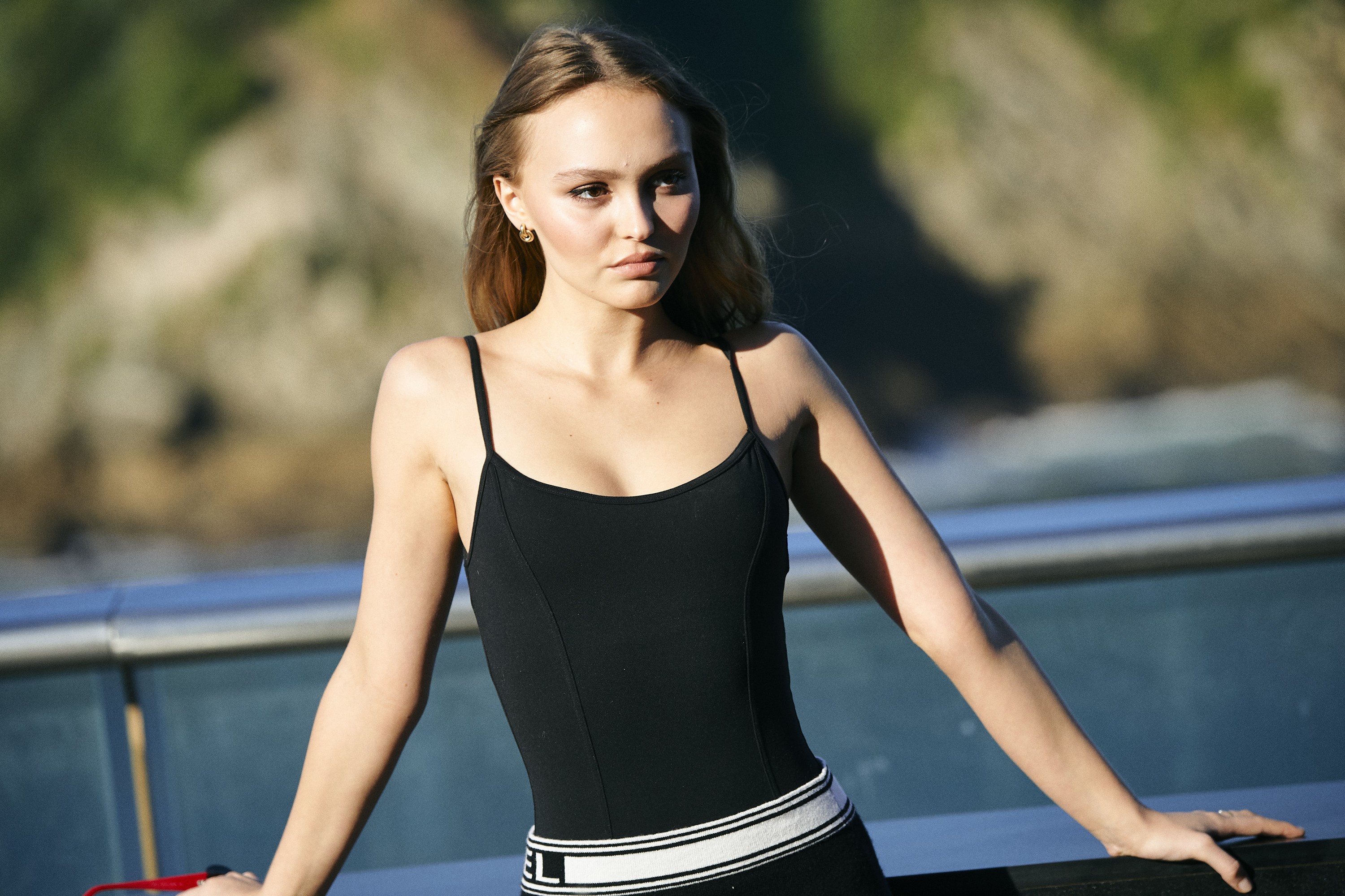 Actress Brunette Depth Of Field French Lily Rose Depp Model 3000x2000