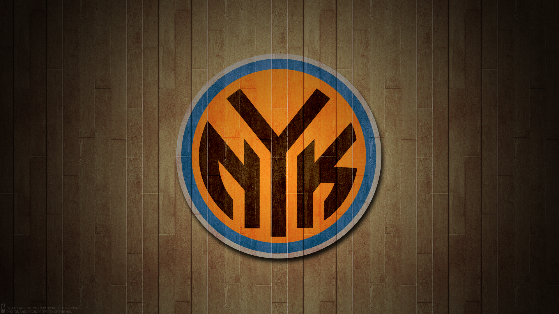Basketball Emblem Nba New York Knicks 1920x1080