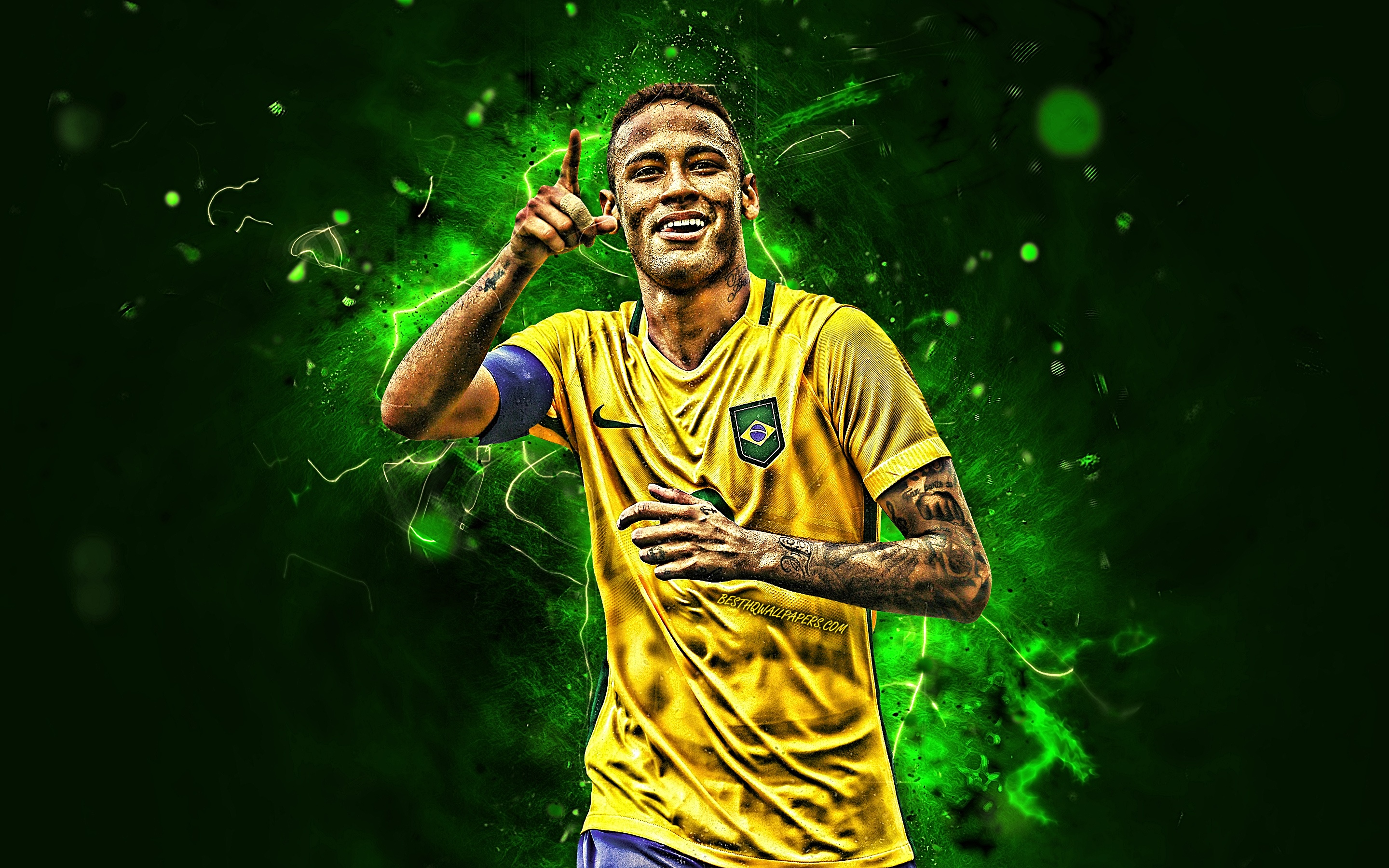 Brazilian Neymar Soccer 2880x1800