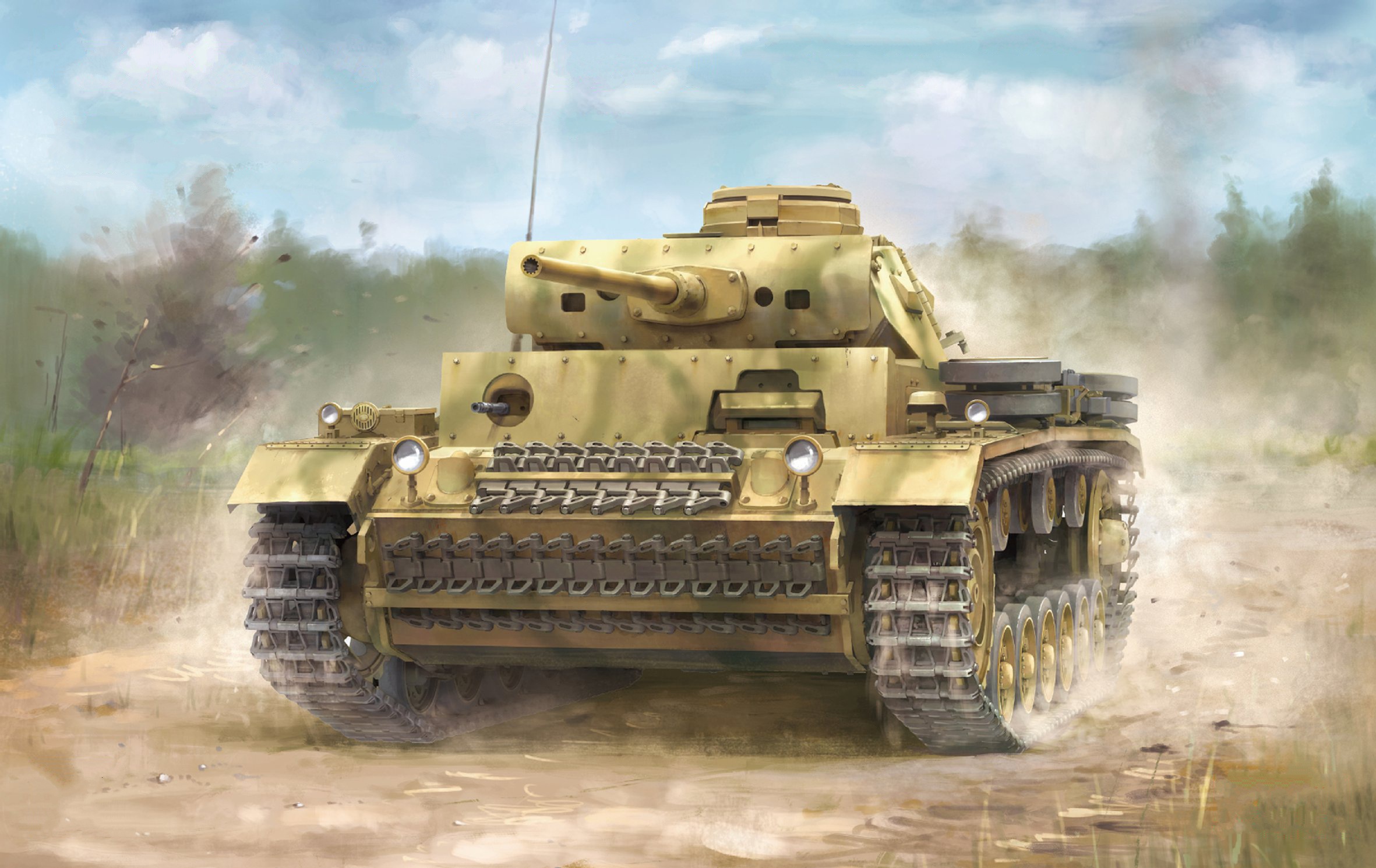 Panzer Iii Tank 2362x1490