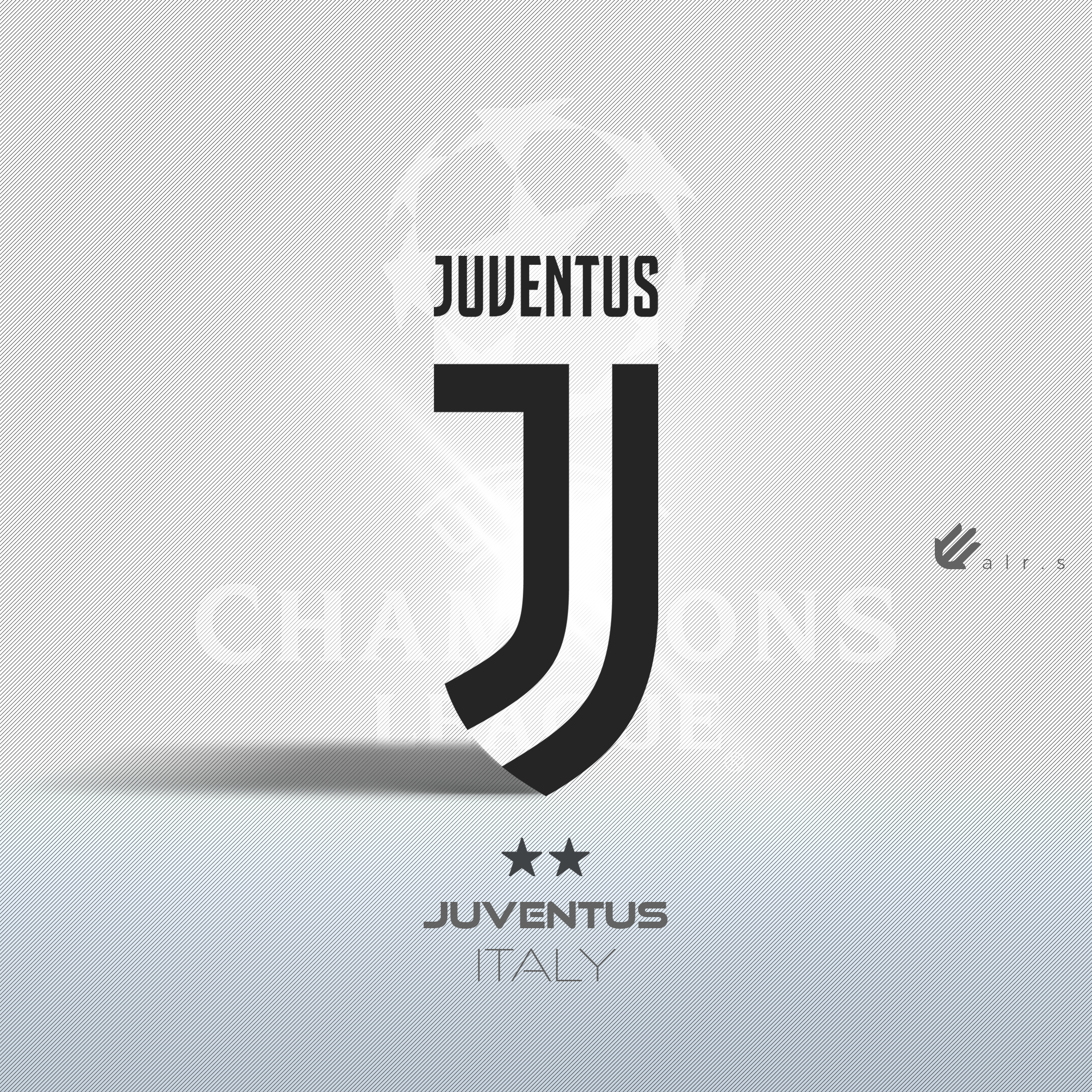 Juventus Logo Champions League Clubs Graphic Design Creativity Sport Sports Soccer Soccer Clubs 2160x2160