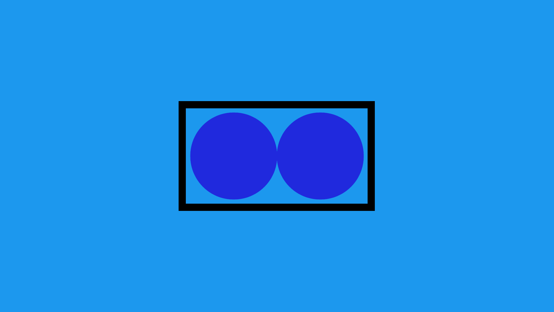 Simple Turquise Simple Background Circle Minimalism 1920x1080