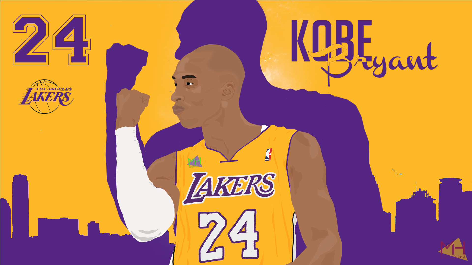 Basketball Kobe Bryant Los Angeles Lakers Nba 1920x1080