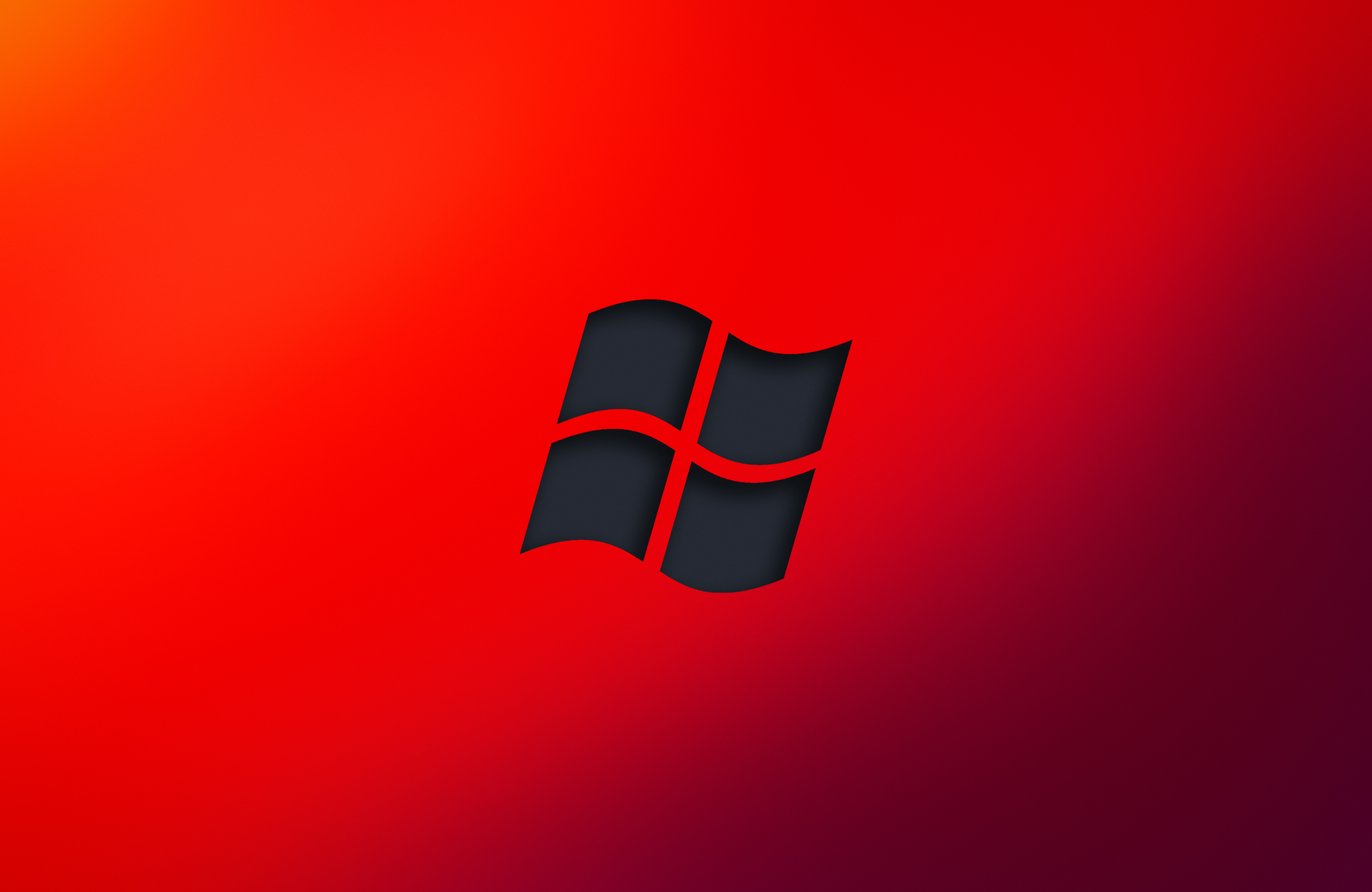Minimalism Red Windows Logo Windows XP Gradient Free Windows Os Red Background Logo Microsoft Operat 3940x2560