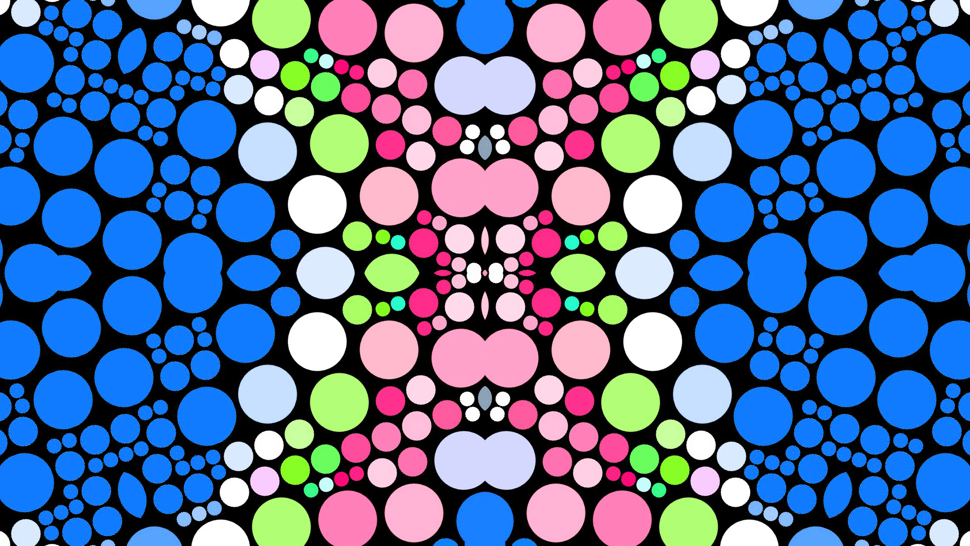 Colorful Geometry Symmetry 1920x1080