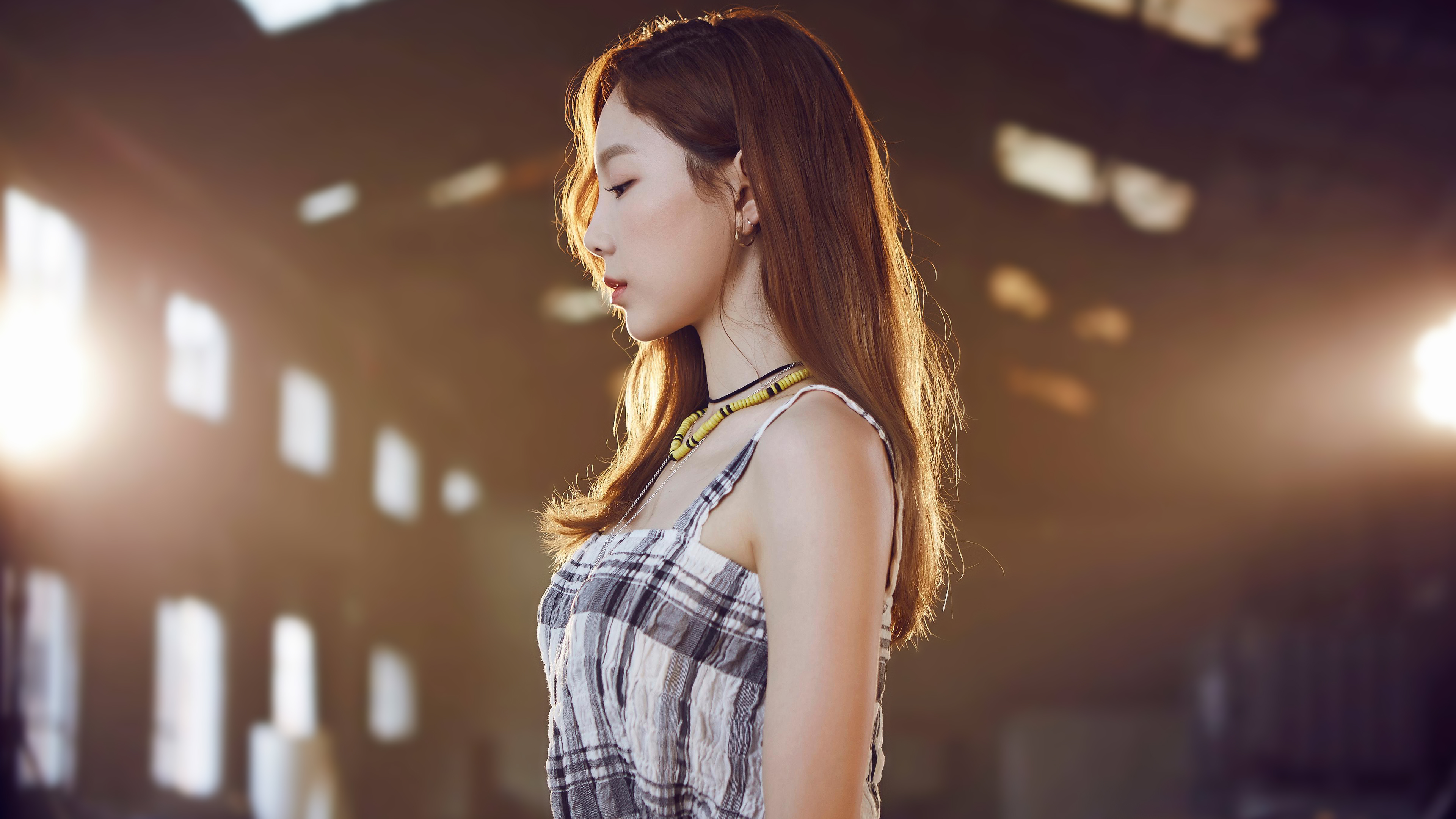 SNSD Taeyeon Kim Taeyeon SNSD Singer K Pop Asian Korean Women 3840x2160