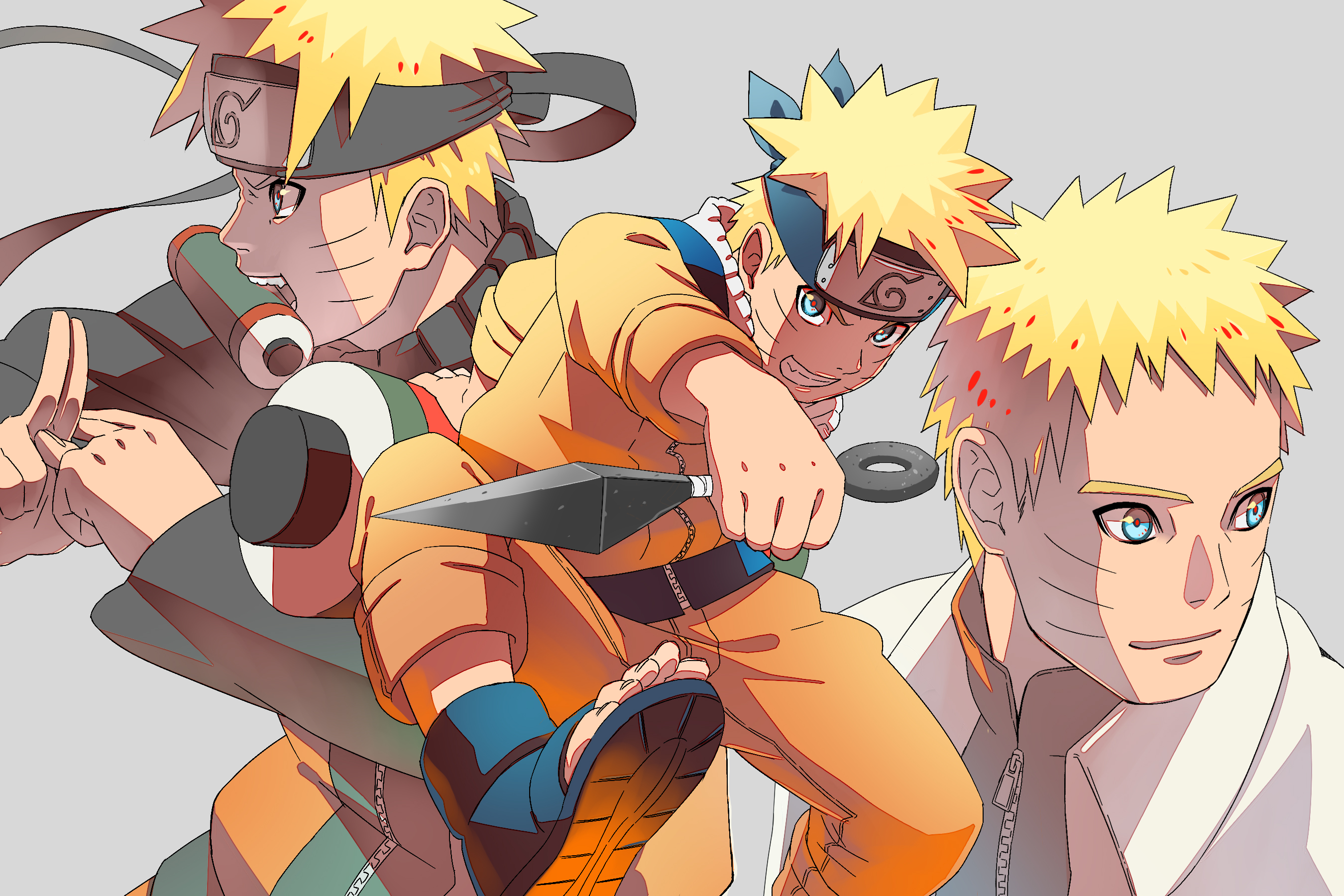 Hokage Naruto Naruto Uzumaki 2700x1800