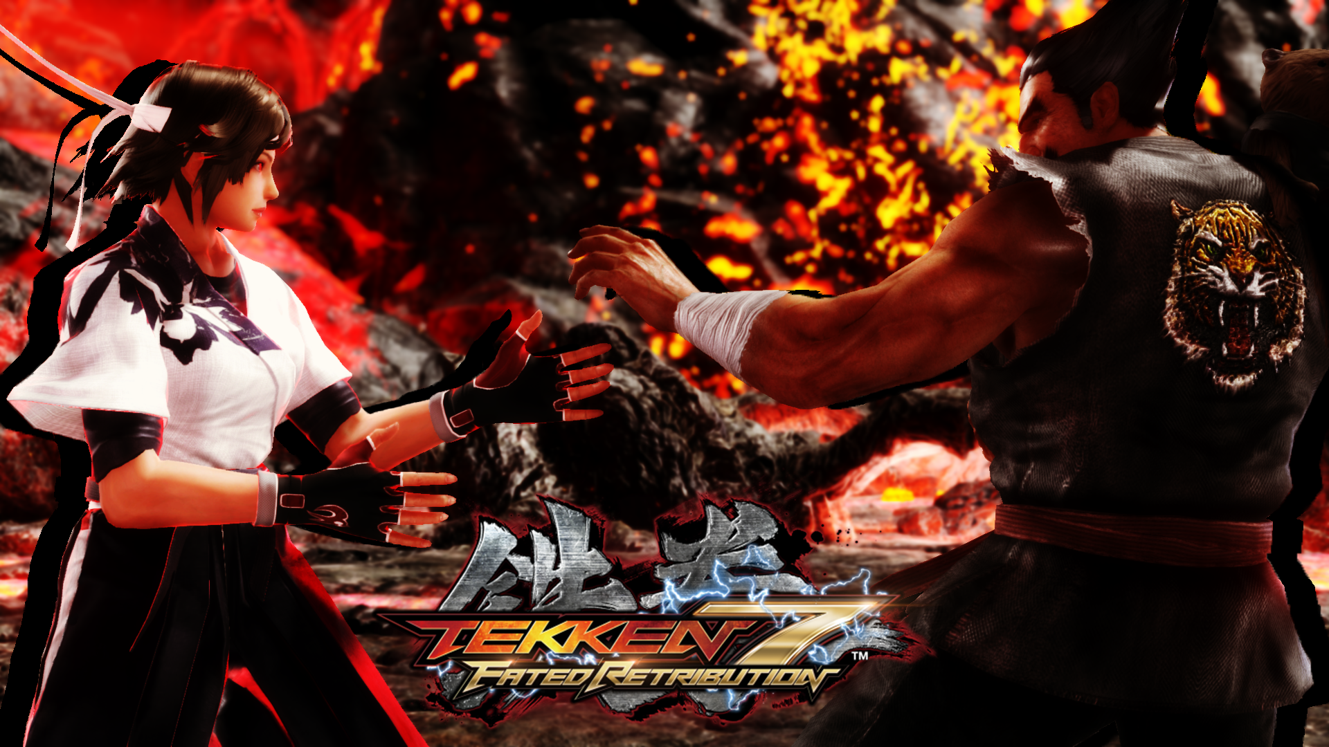 Asuka Kazama Heihachi Mishima Tekken Tekken 7 1920x1080