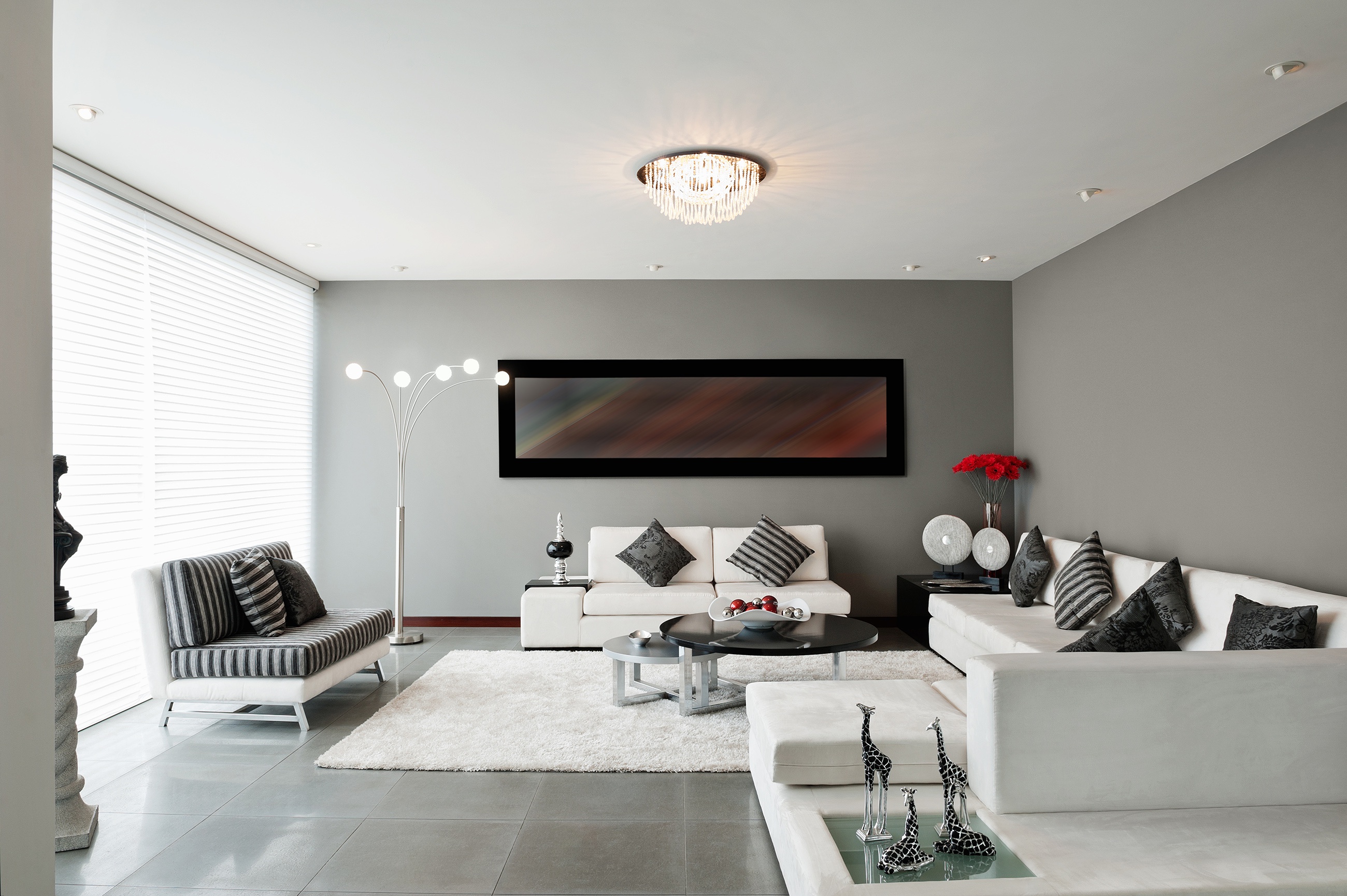 Furniture Lamp Living Room Room Sofa 2600x1730