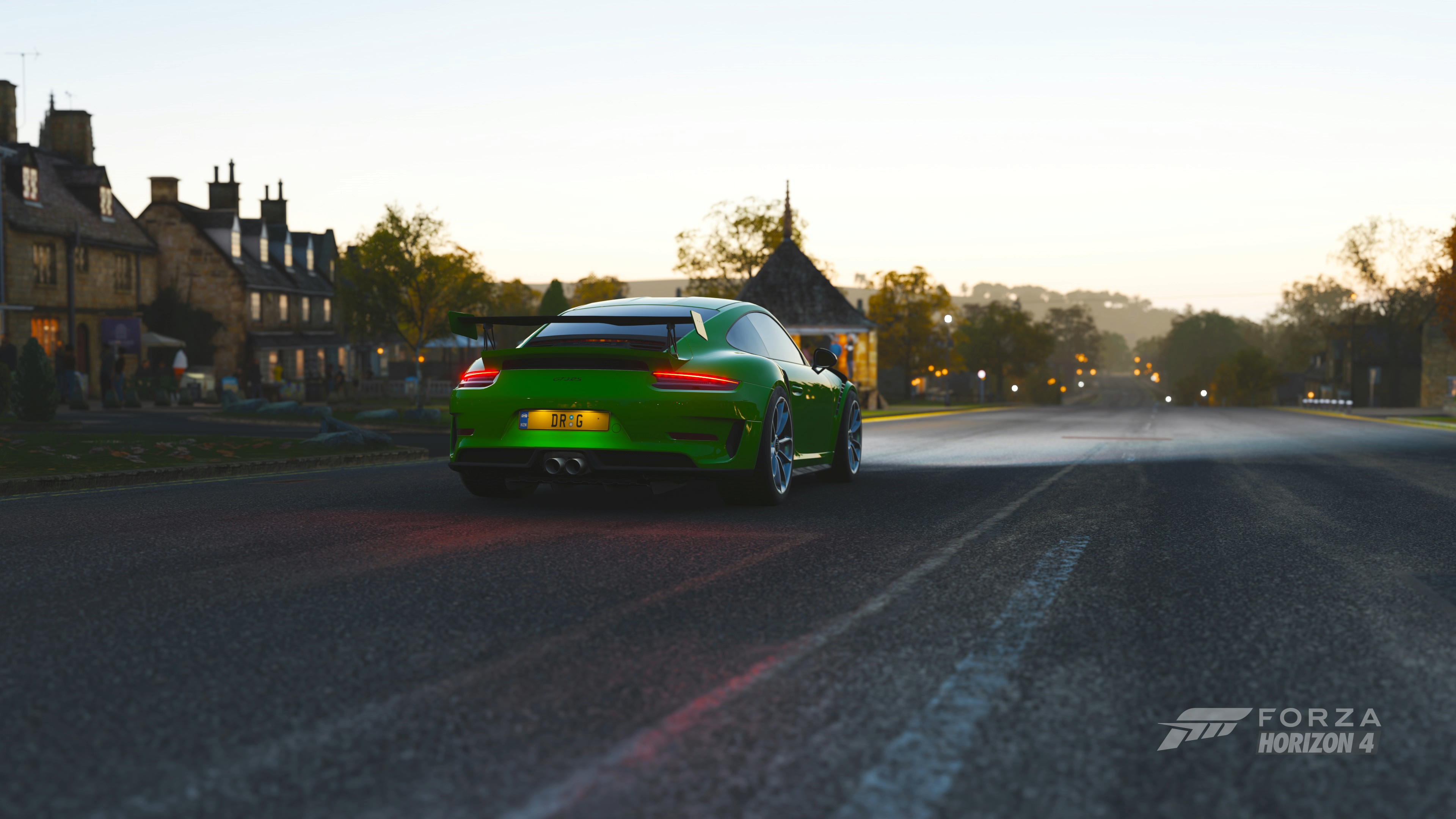 Forza Horizon 4 Video Game Art Car Porsche Porsche 911 GT3 RS 3840x2160